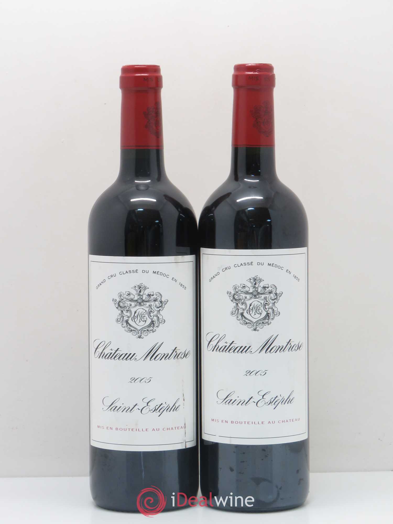Château Montrose 2ème Grand Cru Classé 2005 - Lot de 2 bouteilles - 0