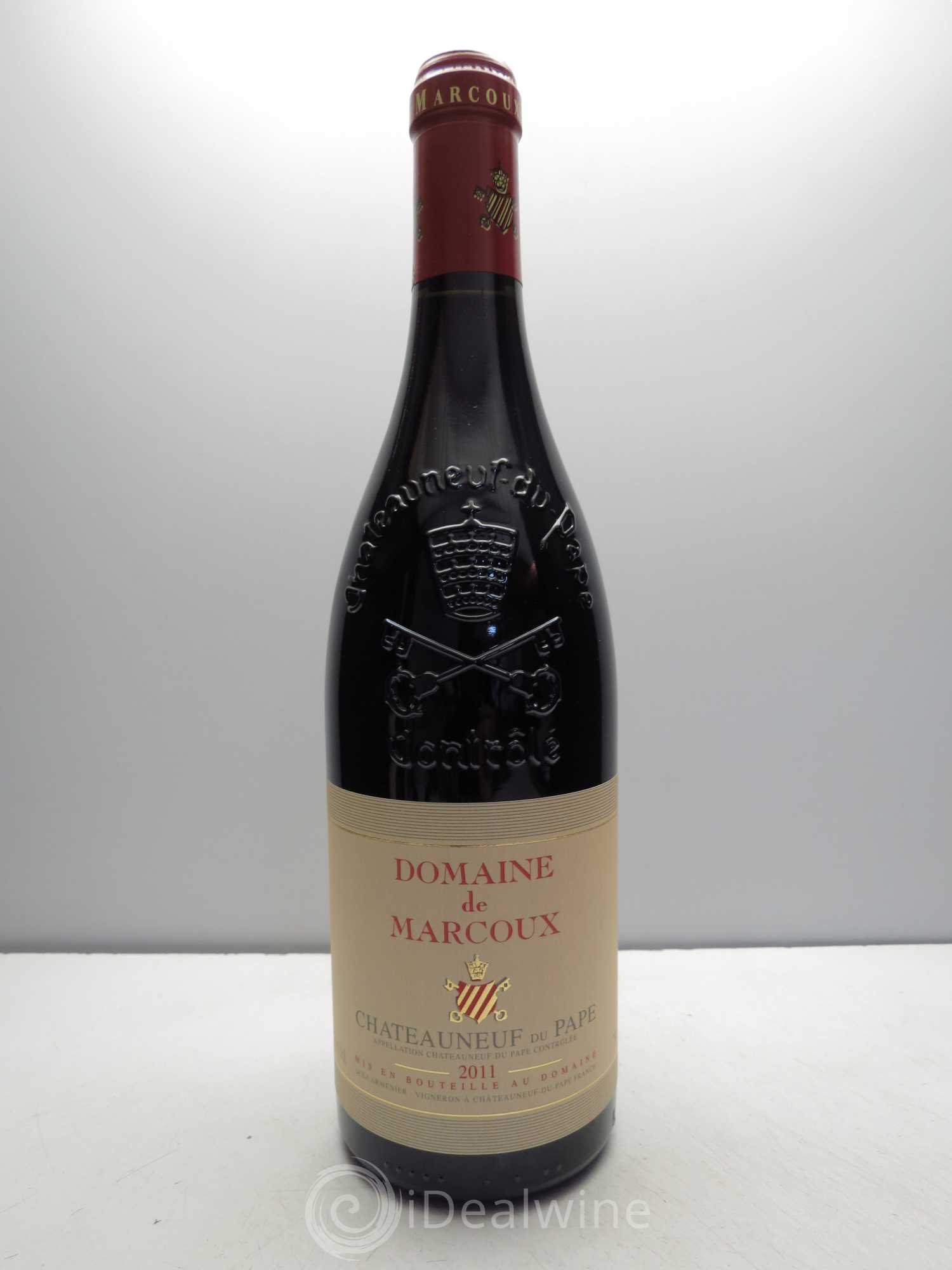 Châteauneuf-du-Pape Marcoux (Domaine de) 2011 - Lot de 1 bouteille - 0