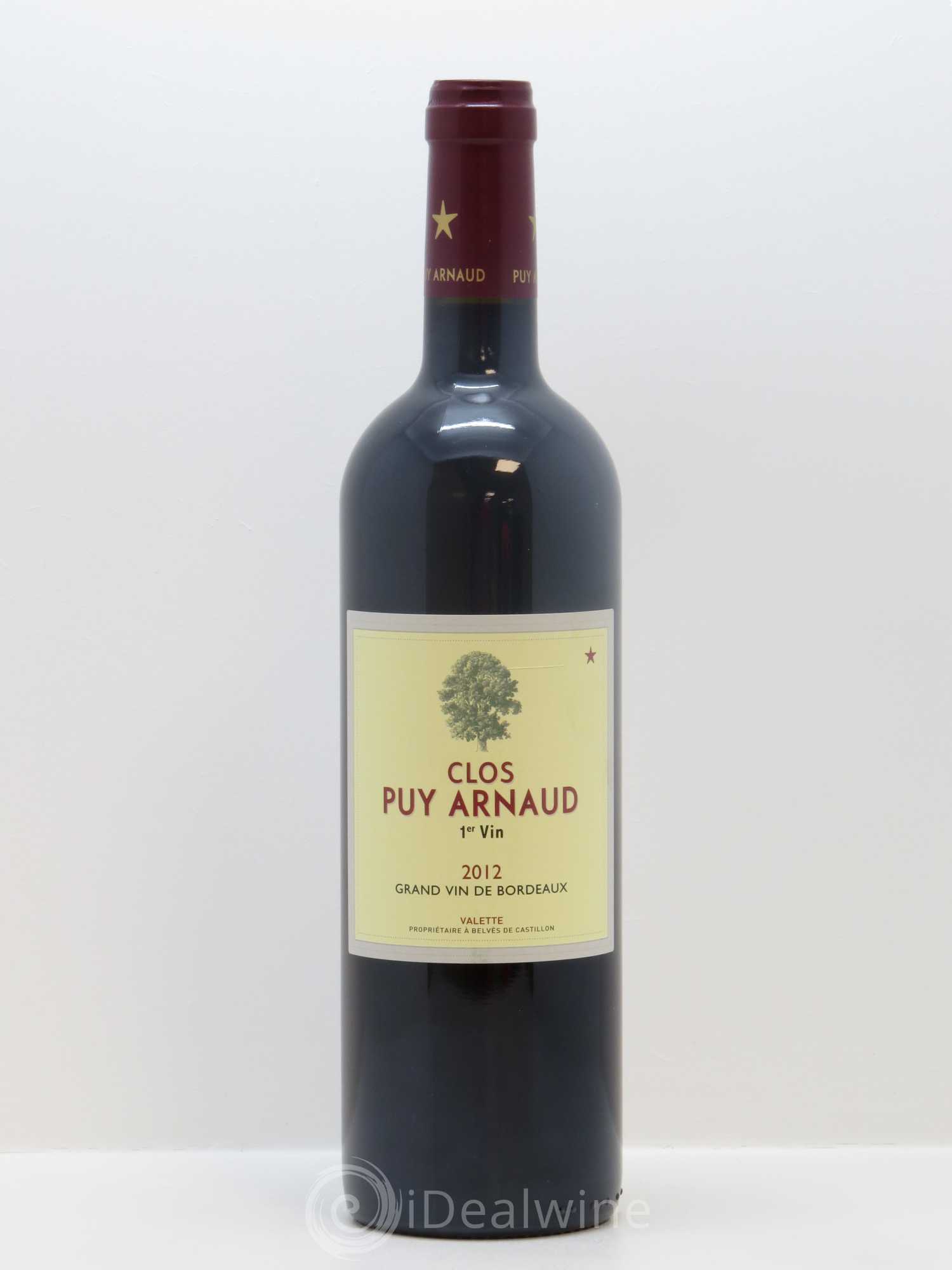 Clos Puy Arnaud Cuvée Pervenche 2012 - Lot de 1 bouteille - 0