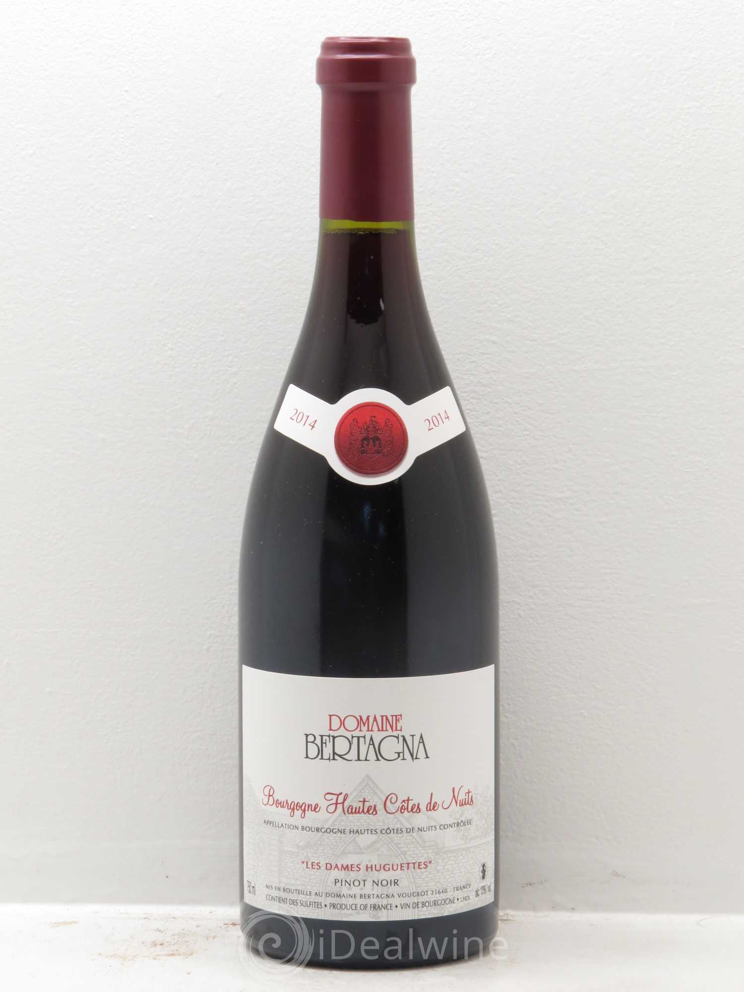 Hautes-Côtes de Nuits Les Dames Huguettes Bertagna 2014 - Lot de 1 bouteille - 0