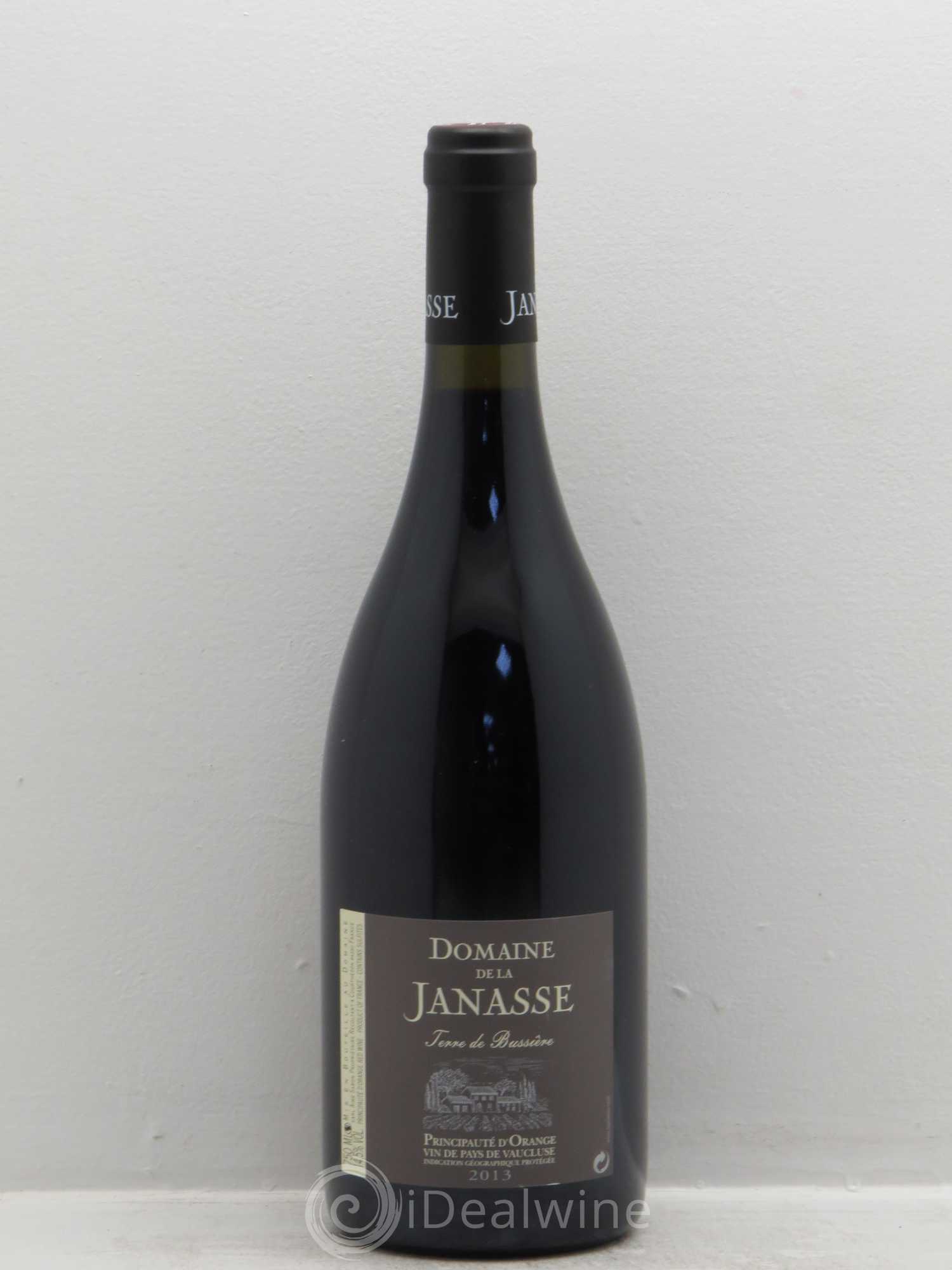 Principauté d'Orange Terre de Bussière La Janasse (Domaine de) 2013 - Lot de 1 bouteille - 0