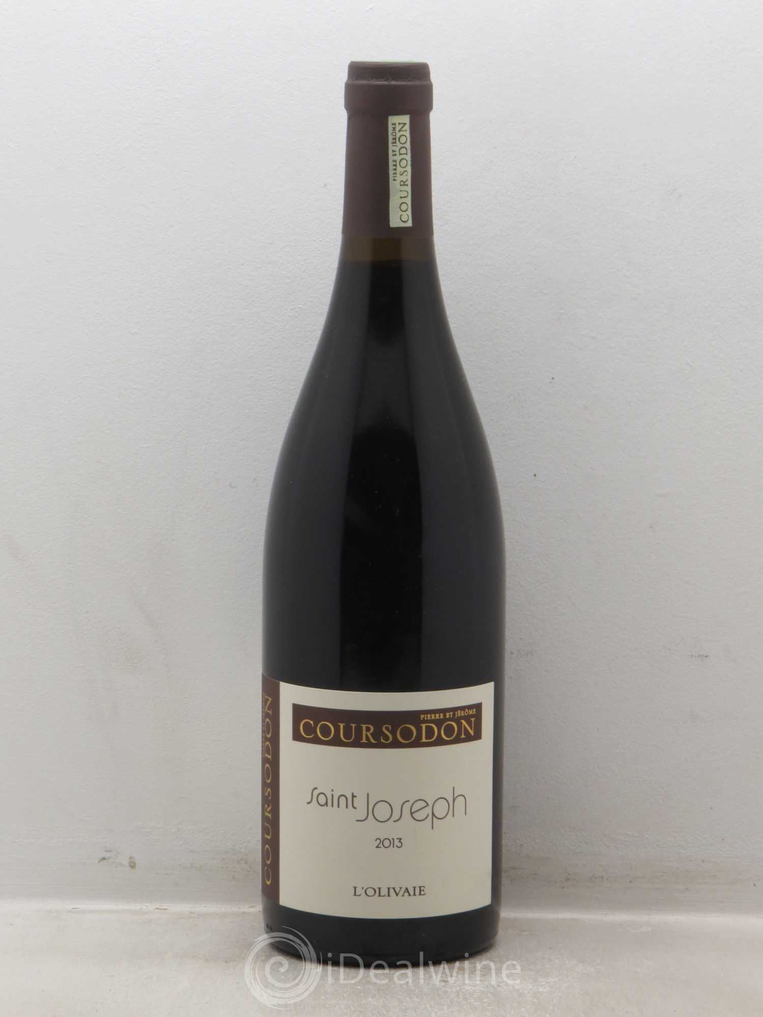 Saint-Joseph L'Olivaie Pierre et Jérôme Coursodon 2013 - Lot de 1 bouteille - 0