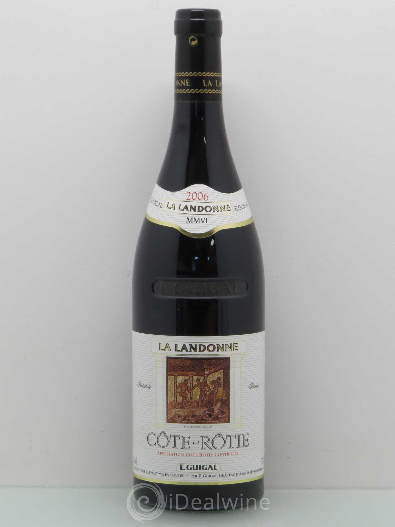 Côte-Rôtie La Landonne Guigal 2006 - Lot de 1 bouteille - 0
