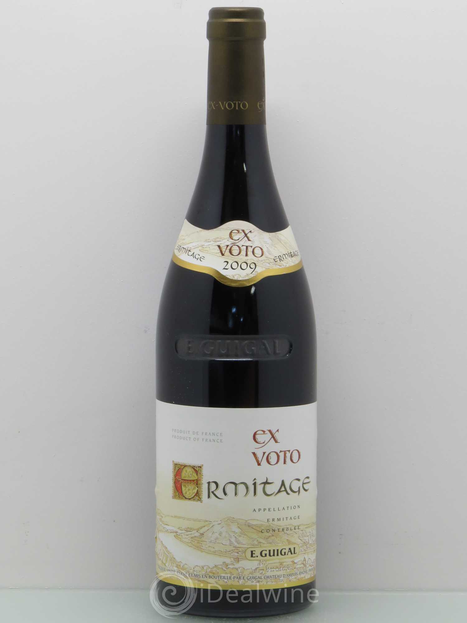 Ermitage Ex Voto Guigal 2009 - Lot de 1 bouteille - 0