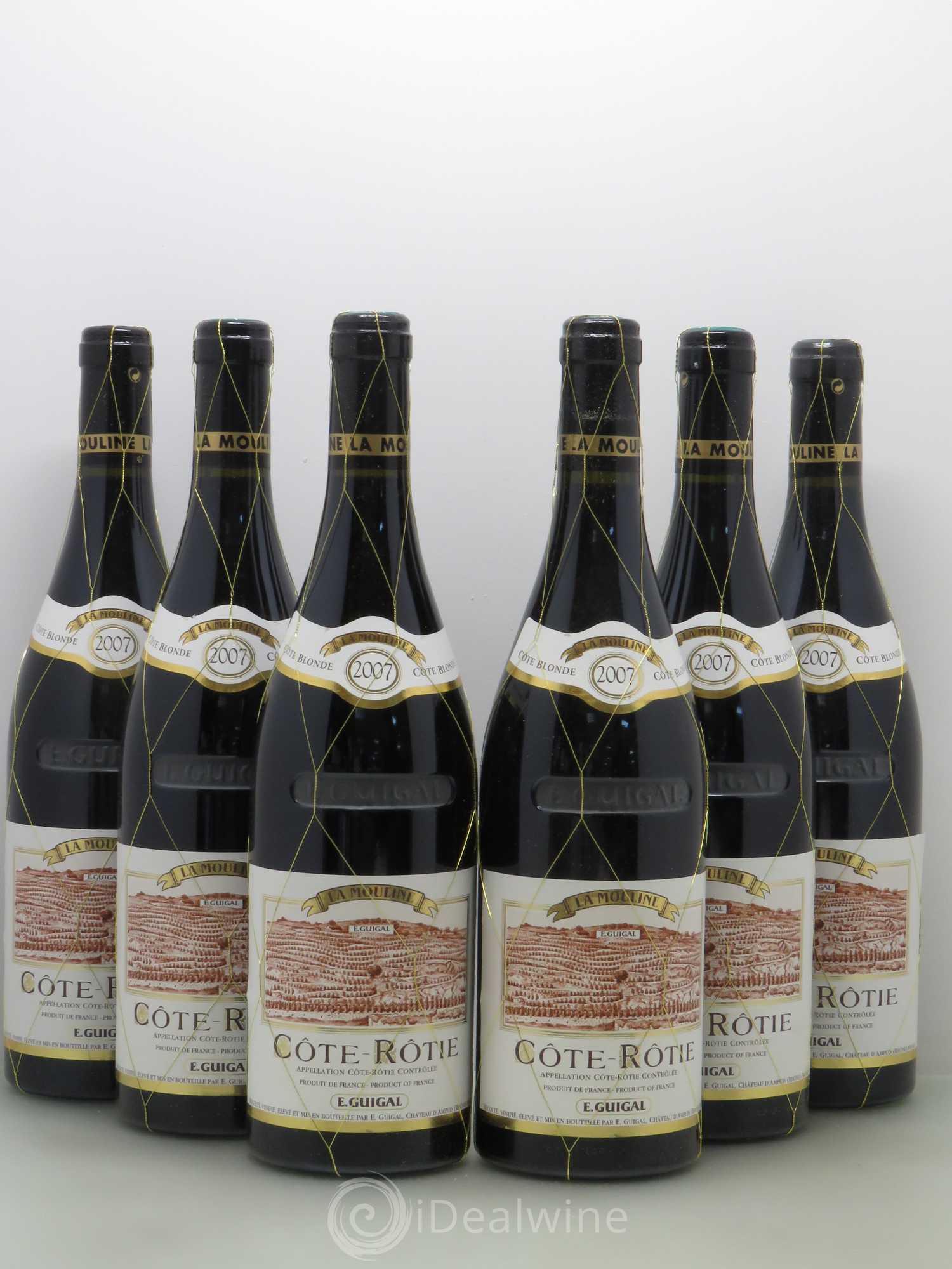 Côte-Rôtie La Mouline Guigal 2007 - Lot de 6 bouteilles - 0