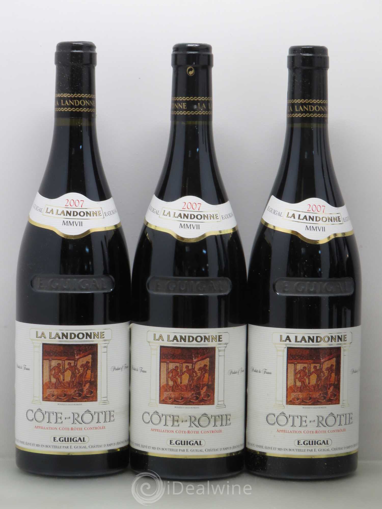 Côte-Rôtie La Landonne Guigal 2007 - Lot de 6 bouteilles - 1