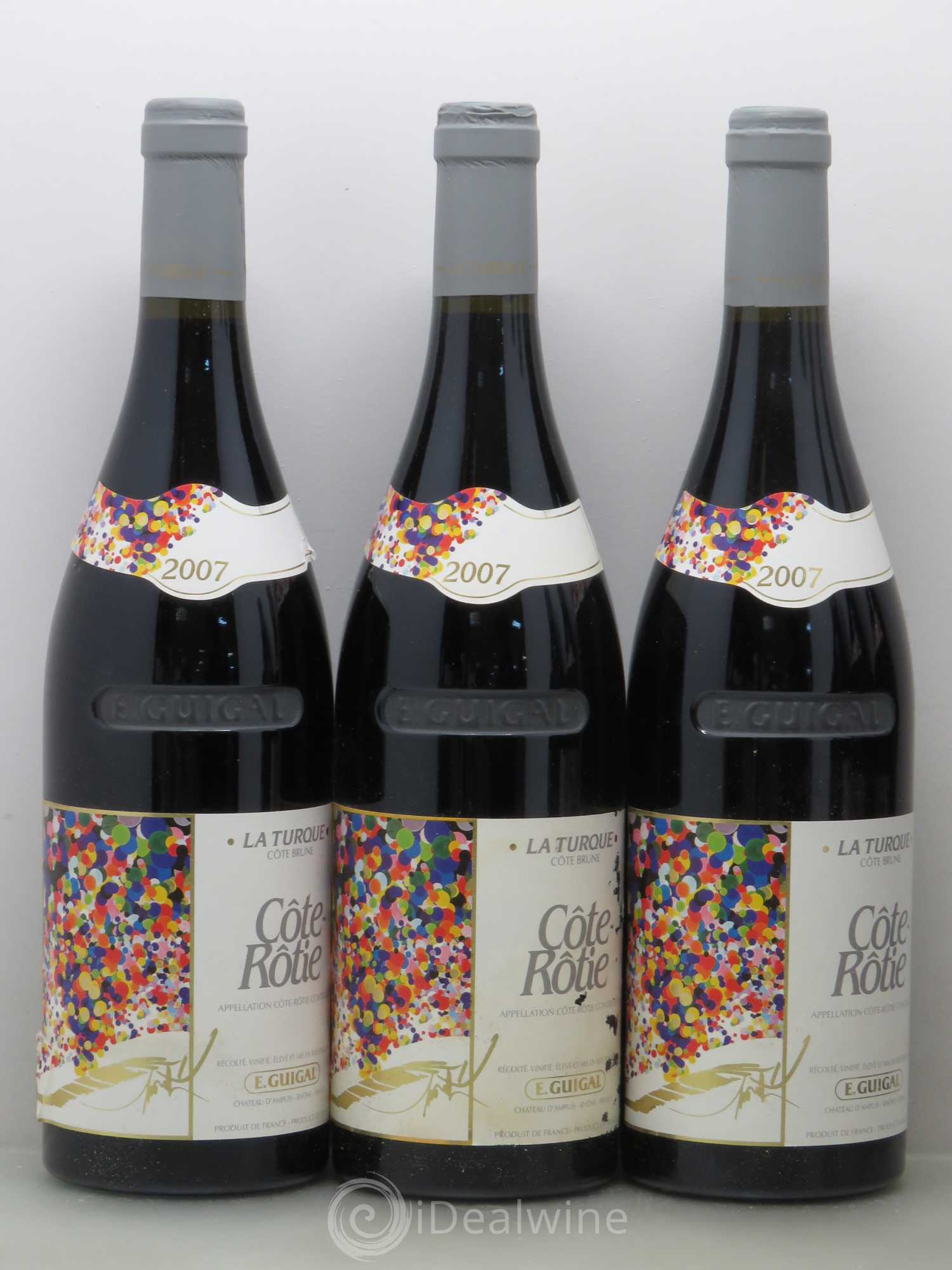 Côte-Rôtie La Turque Guigal 2007 - Lot de 6 bouteilles - 1
