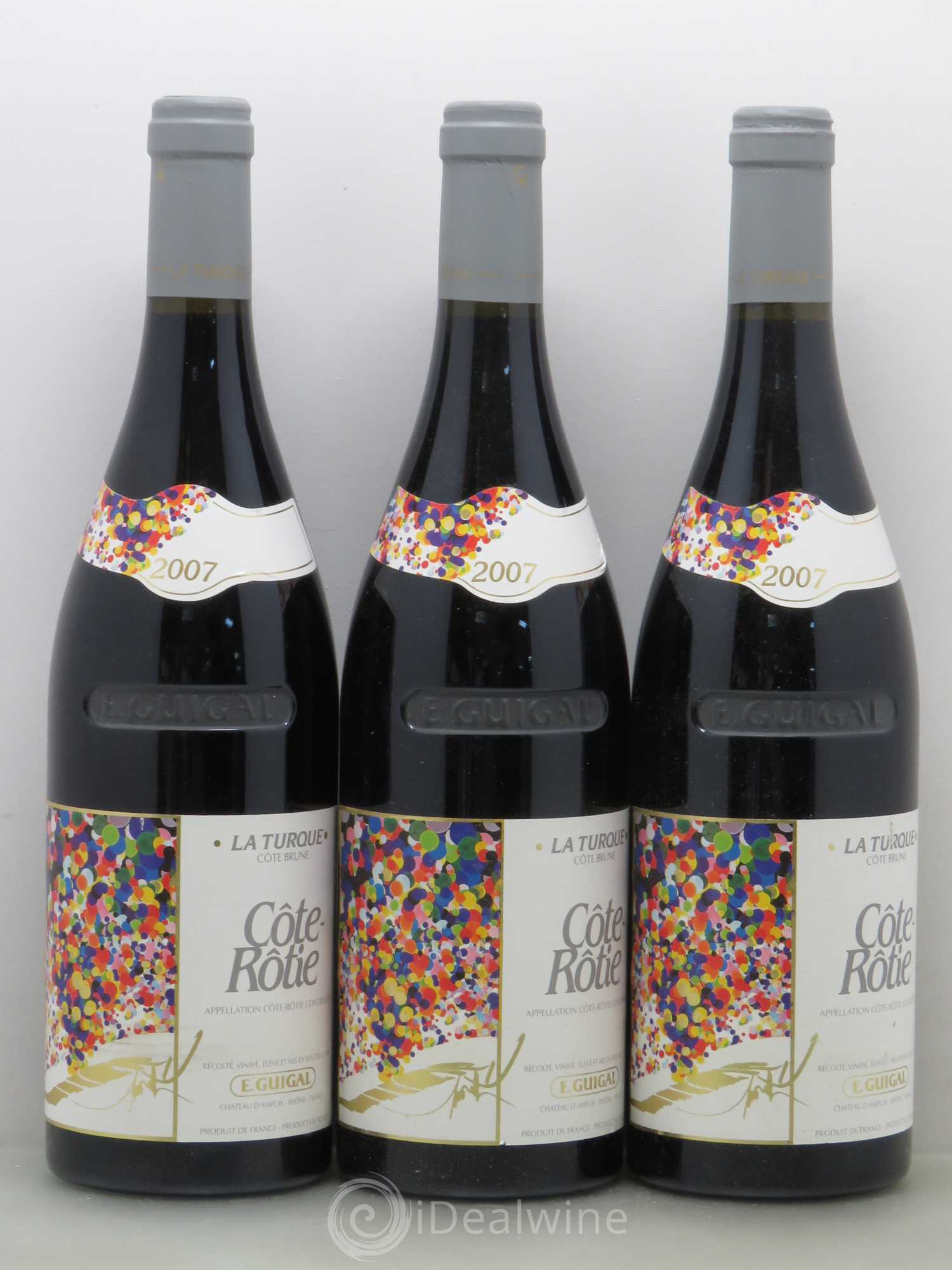 Côte-Rôtie La Turque Guigal 2007 - Lot de 6 bouteilles - 2