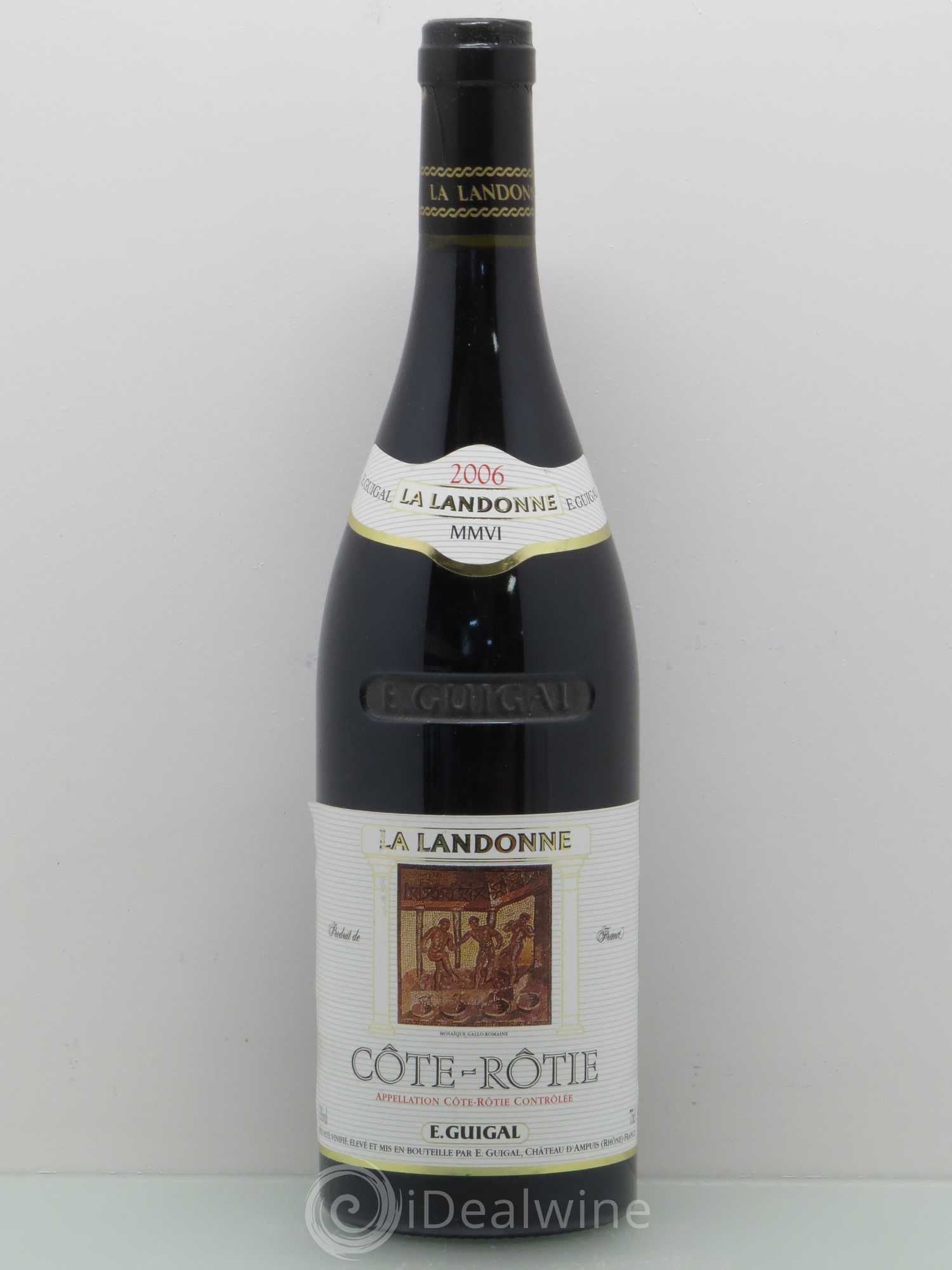 Côte-Rôtie La Landonne Guigal 2006 - Lot de 1 bouteille - 0