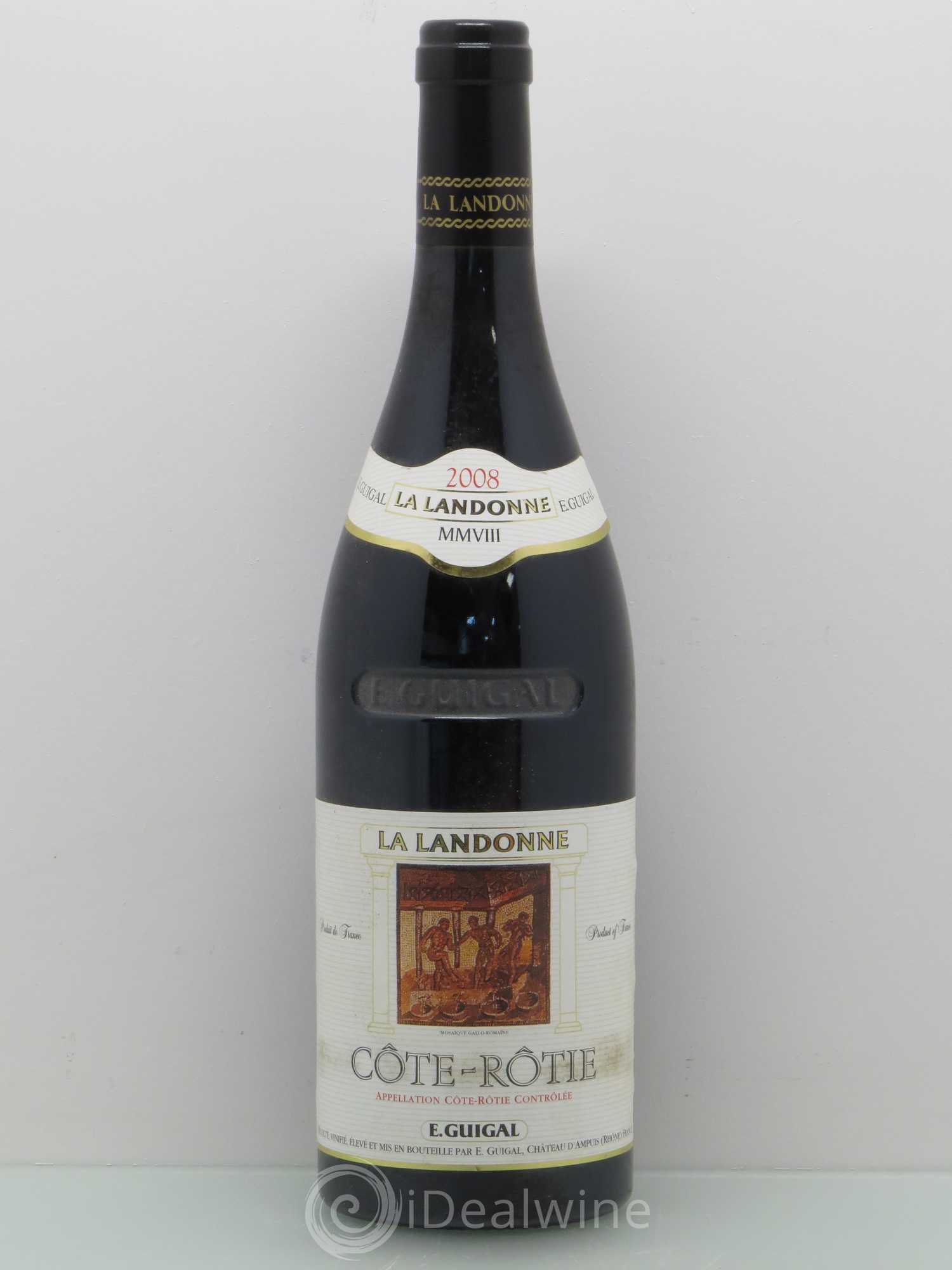 Côte-Rôtie La Landonne Guigal 2008 - Lot de 1 bouteille - 0