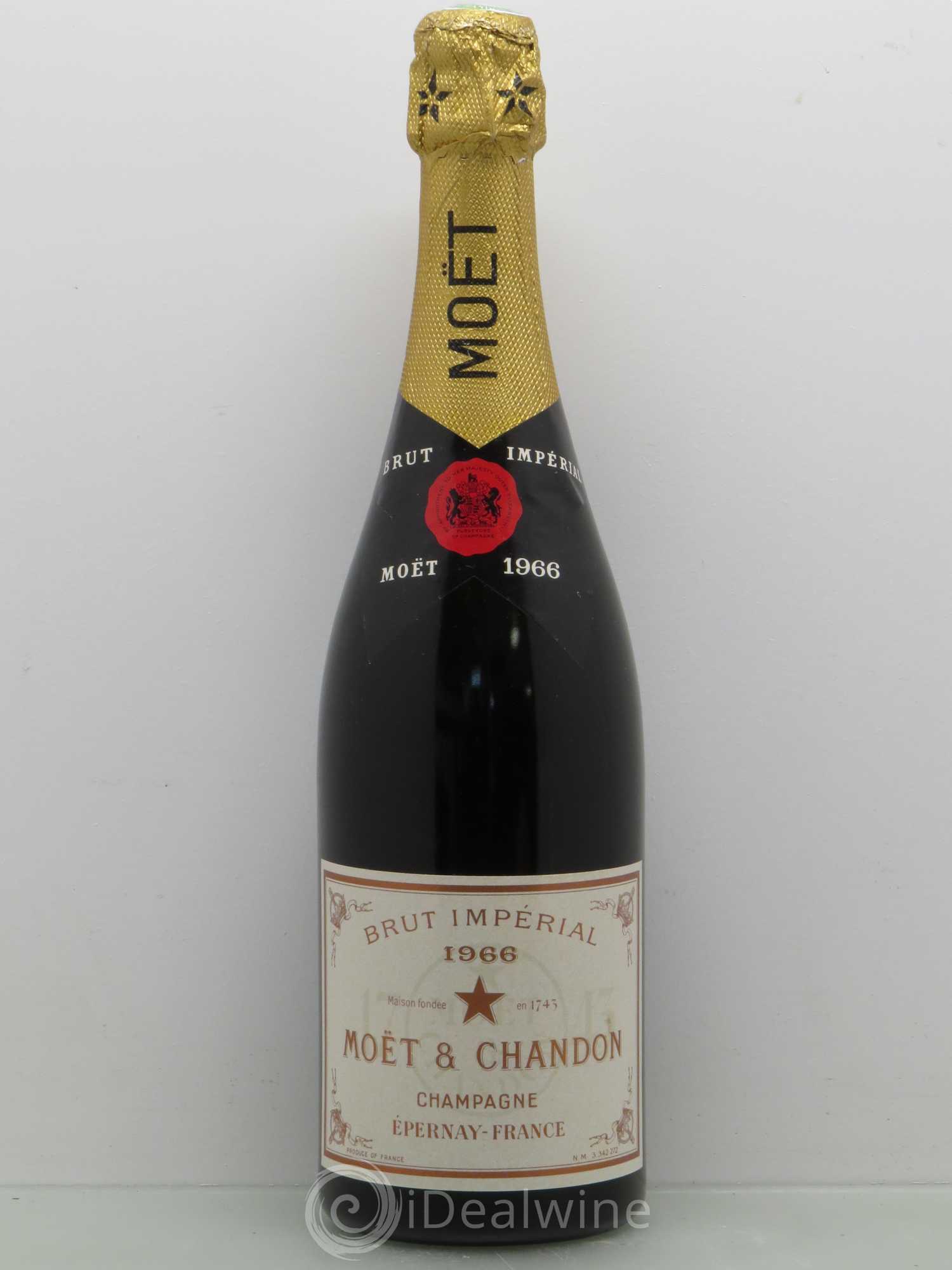 Impérial Brut Moët et Chandon 1966 - Lot de 1 bouteille - 0