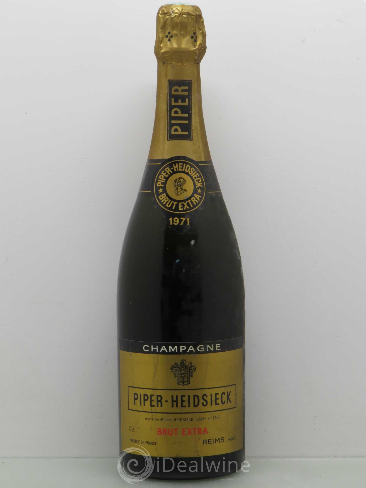 Champagne Brut Extra - Piper Heidsieck 1971 - Posten von 1 Flasche - 0