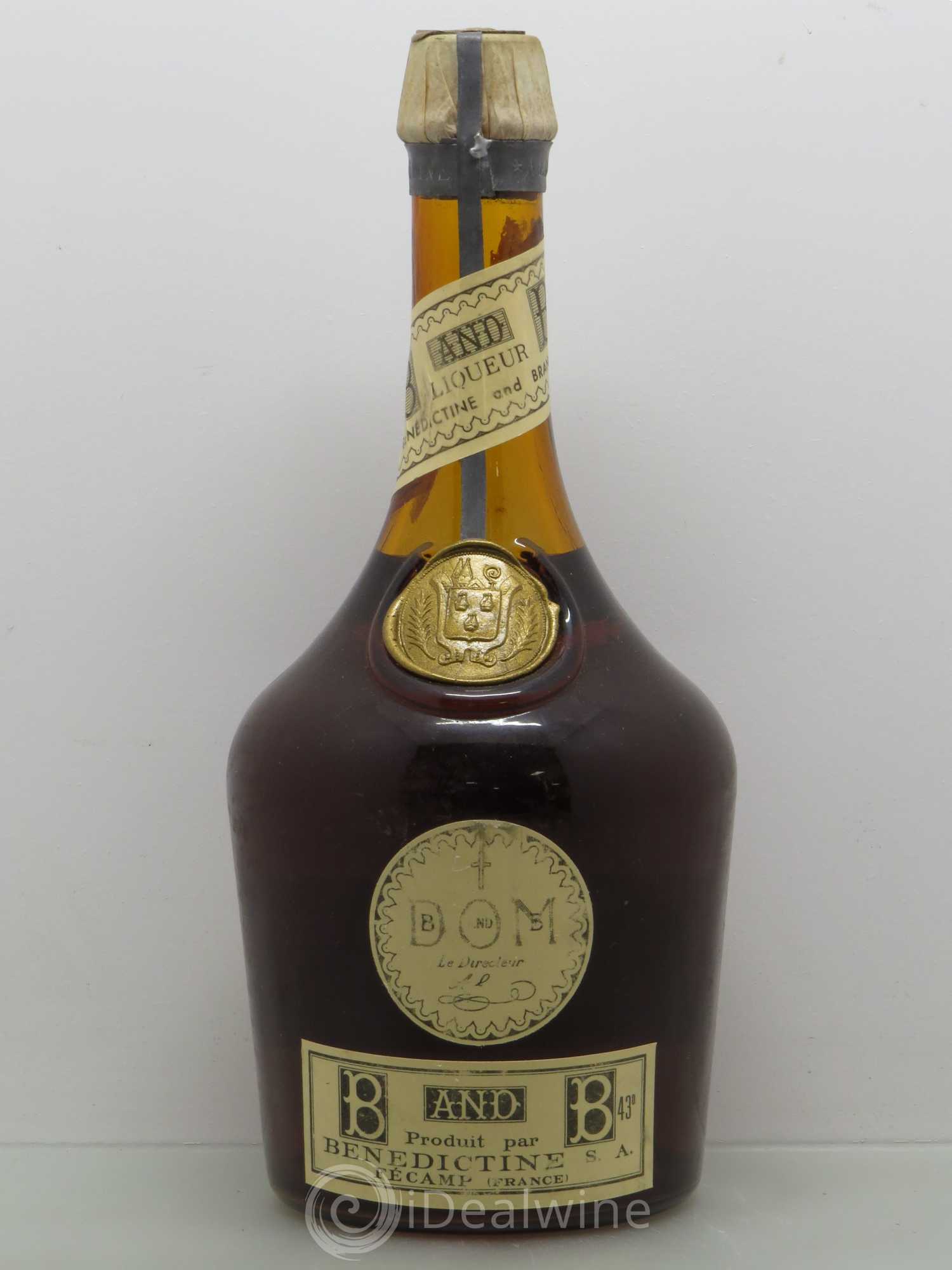 Alcools divers Dom B&B Benedictine and Brandy - Lotto di 1 magnum - 0