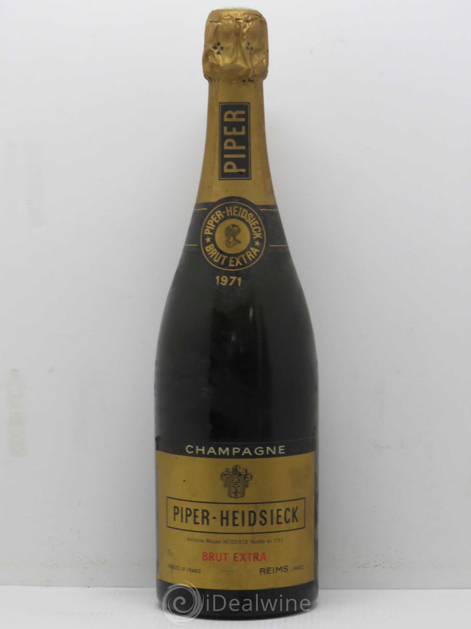 Champagne Piper Heidsieck Brut Extra 1971 - Posten von 1 Flasche - 0