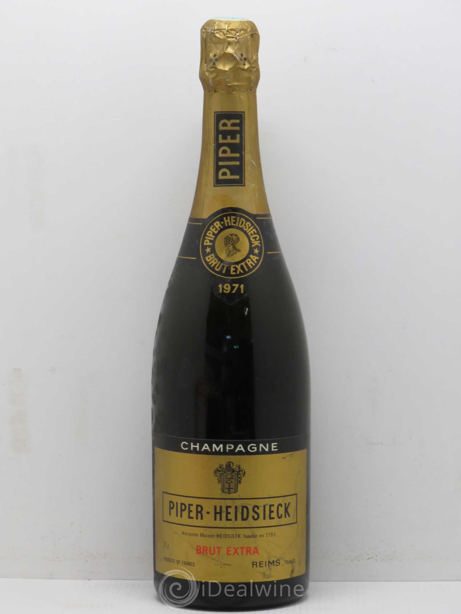 Champagne Piper Heidsieck Brut Extra 1971 - Posten von 1 Flasche - 0