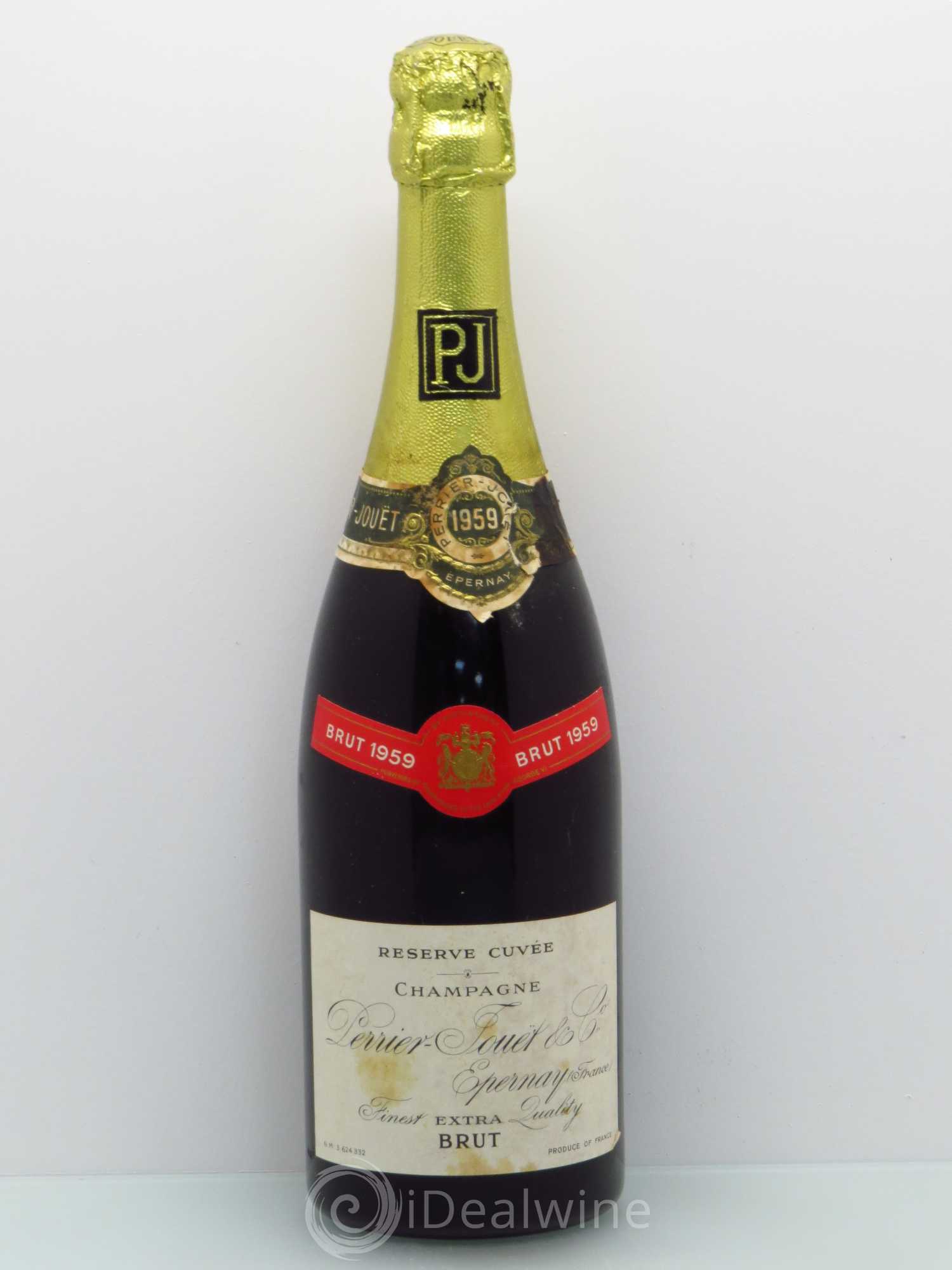Champagne Perrier-Jouet Reserve Cuvée Extra Brut 1959 - Posten von 1 Flasche - 0