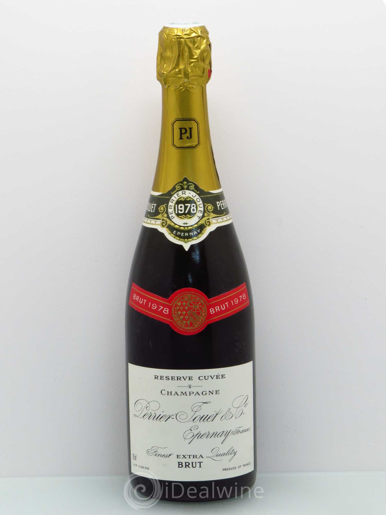 Champagne Perrier-Jouet Reserve Cuvée Extra Brut 1978 - Posten von 1 Flasche - 0