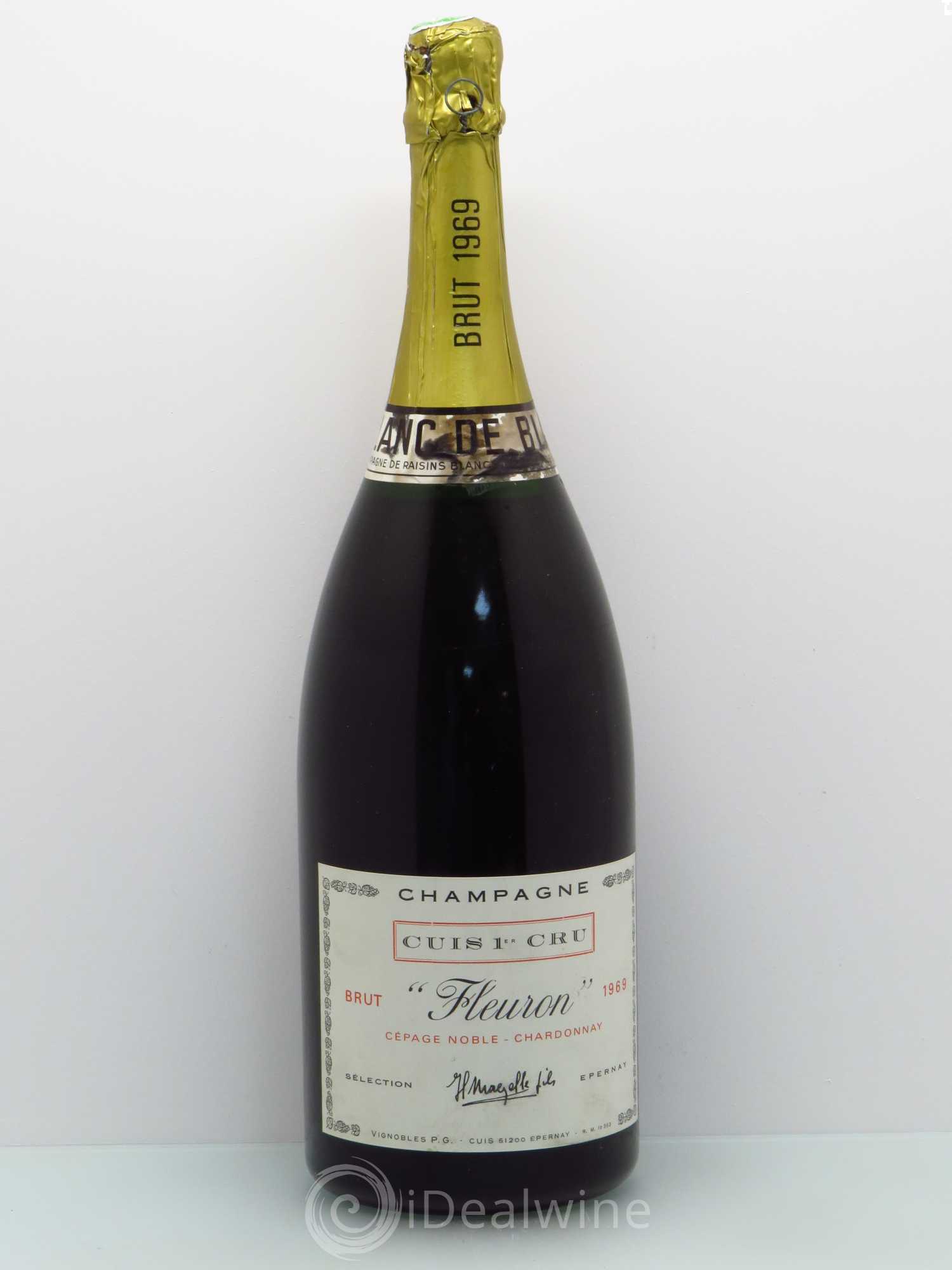 Champagne Pierre Gimmonet & Fils Cuis Brut 1er Cru FLEURON Cépage Noble 1969 - Posten von 1 Magnum - 0