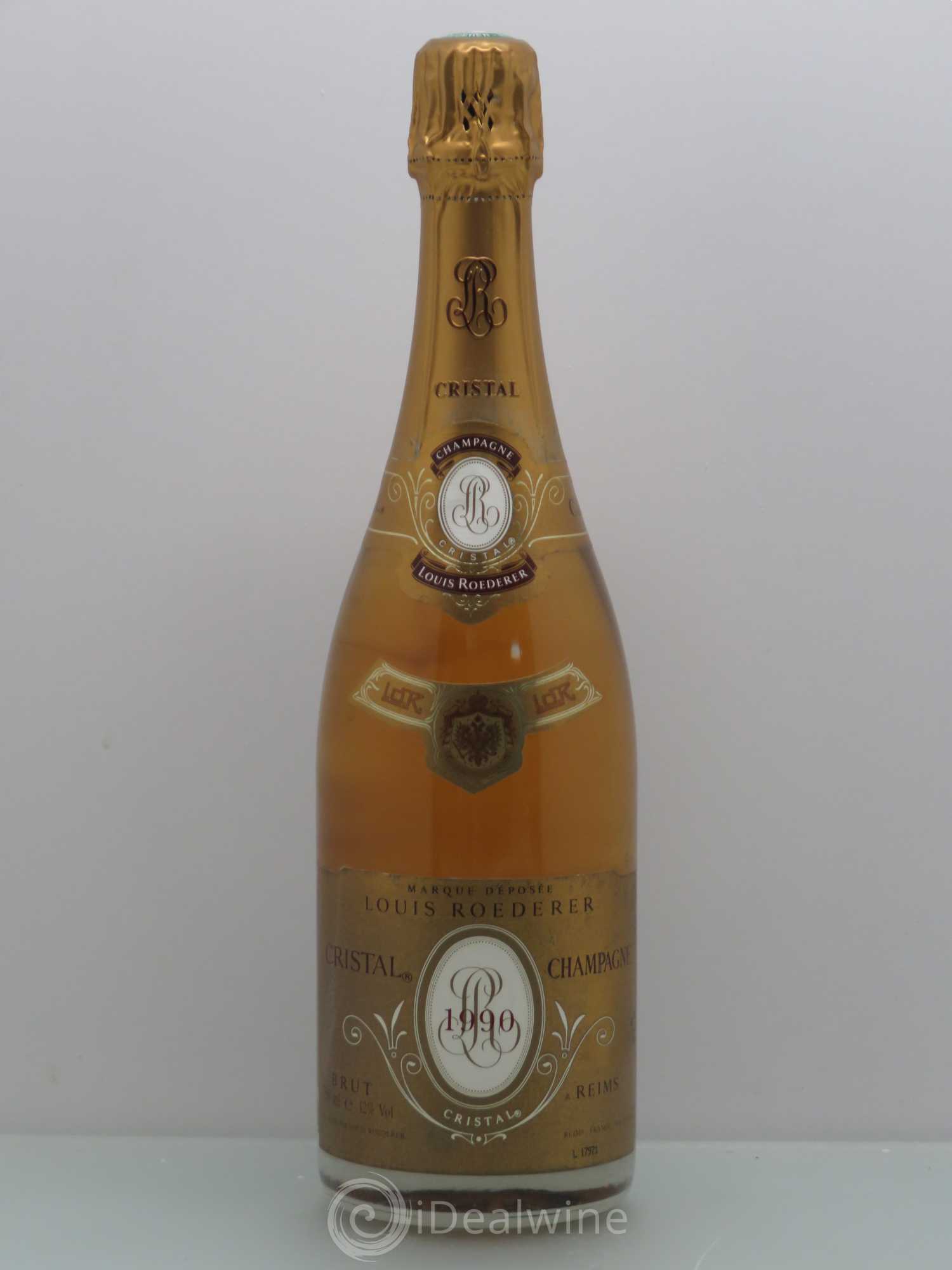 Cristal Louis Roederer 1990 - Lot de 1 bouteille - 0
