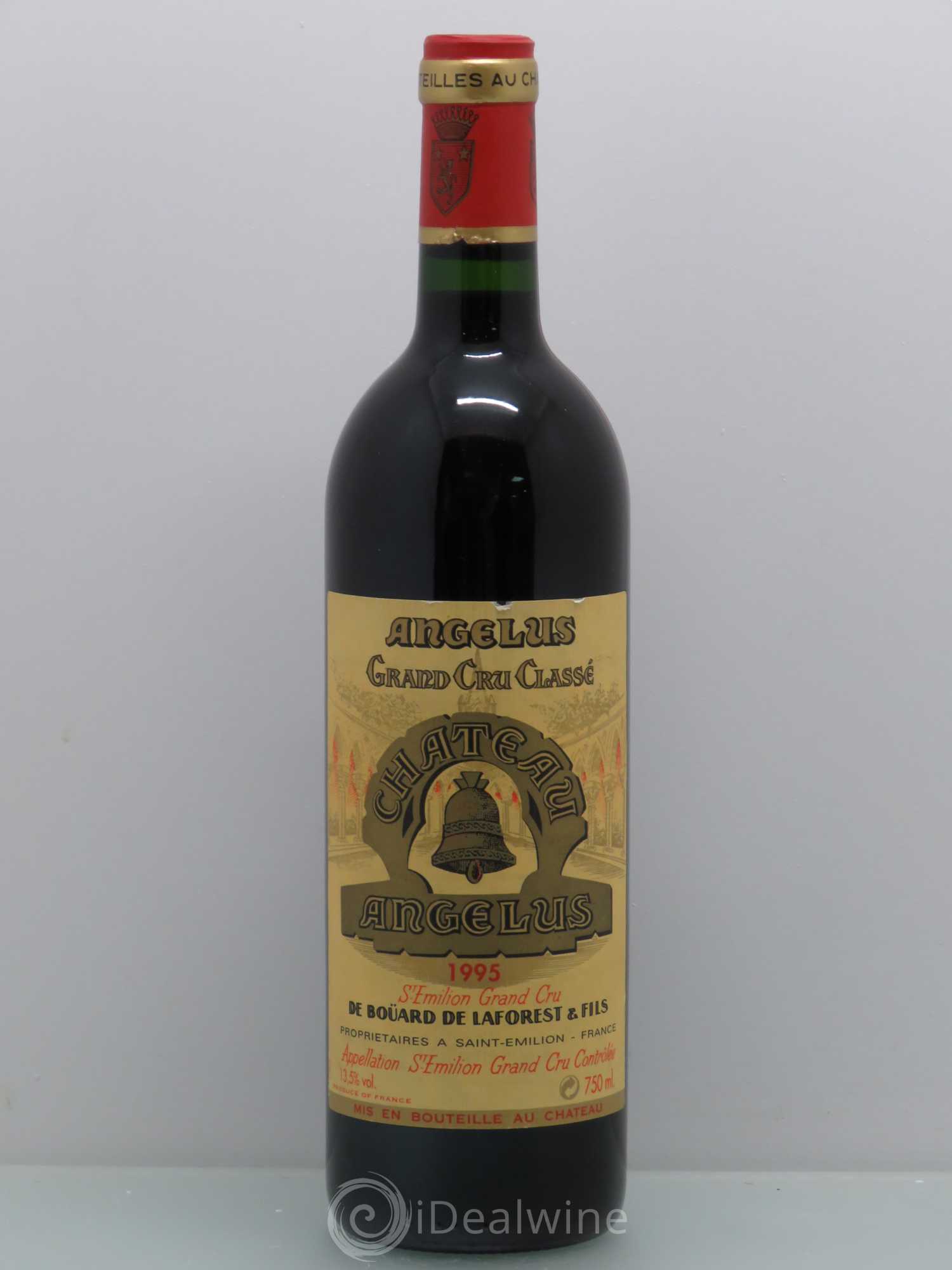 Château Angélus 1er Grand Cru Classé A 1995 - Lot de 1 bouteille - 0