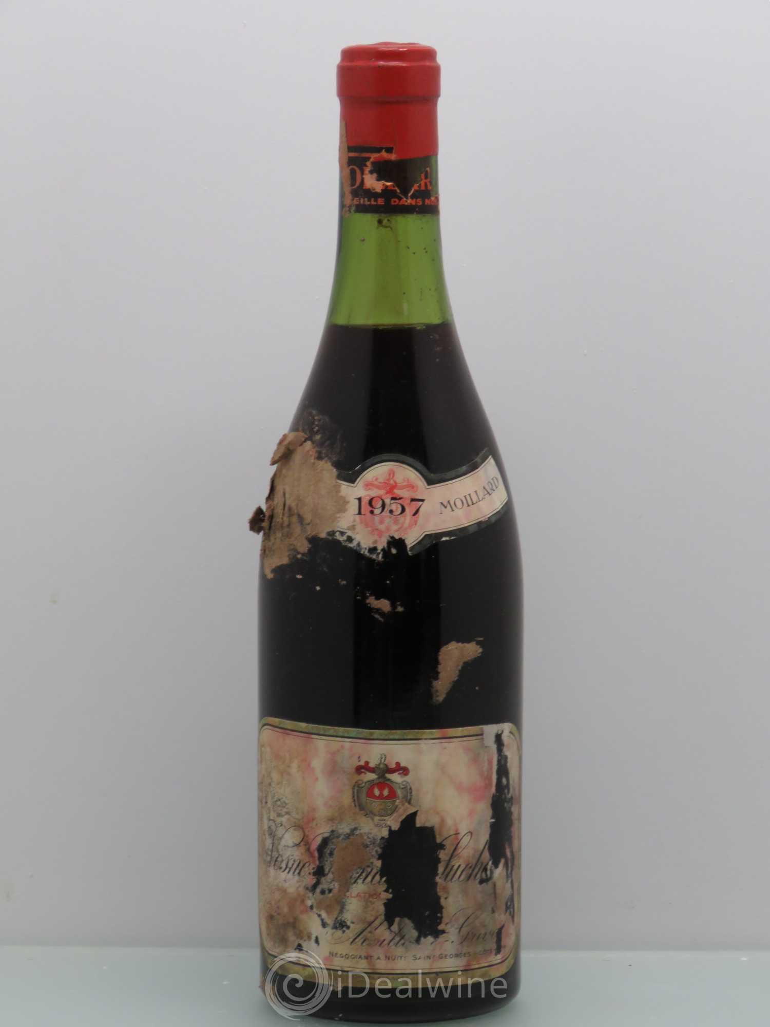 Vosne-Romanée 1er Cru Suchots Moillard Grivot 1957 - Lot de 1 bouteille - 0