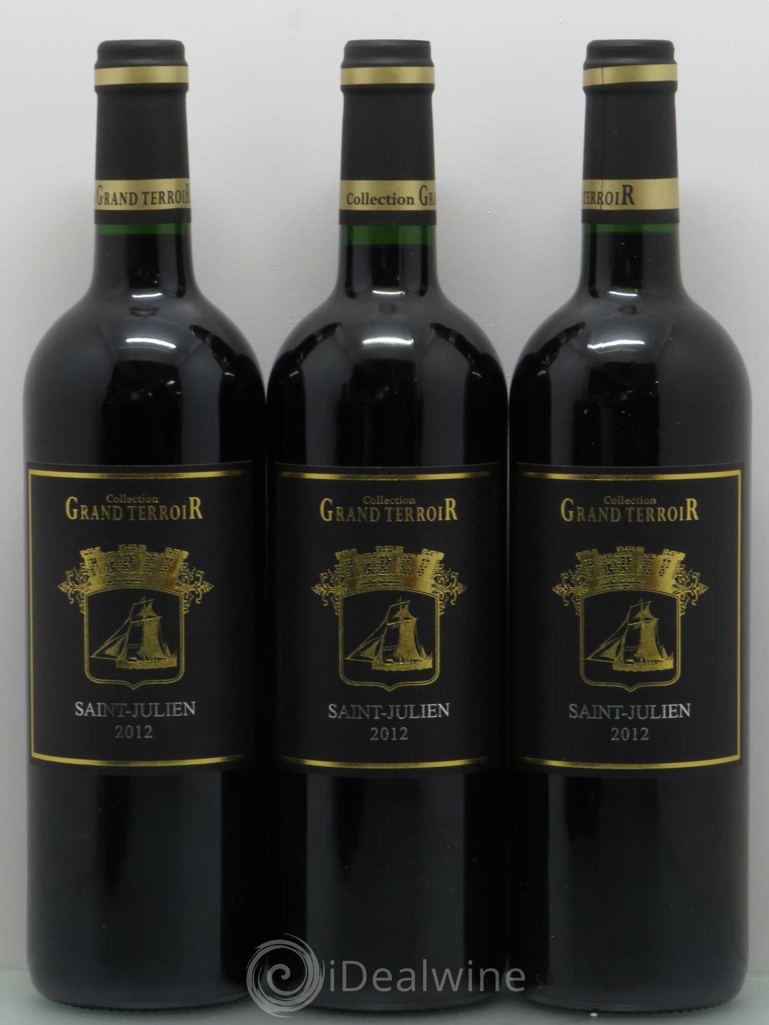 Bordeaux Saint Julien Collection Grand Terroir 2012 - Lot de 6 bouteilles - 1