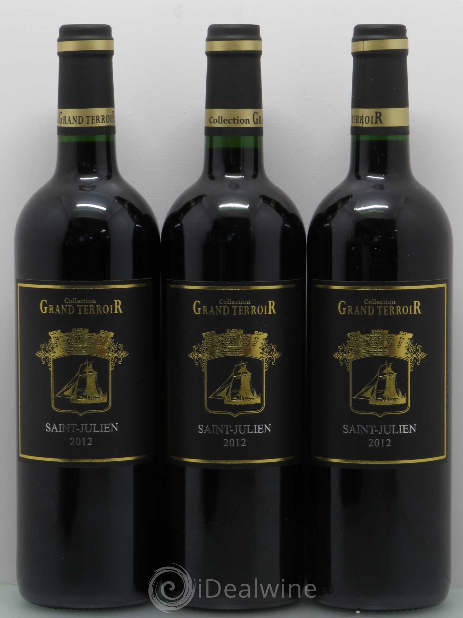 Bordeaux Saint Julien Collection Grand Terroir 2012 - Lot de 6 bouteilles - 2