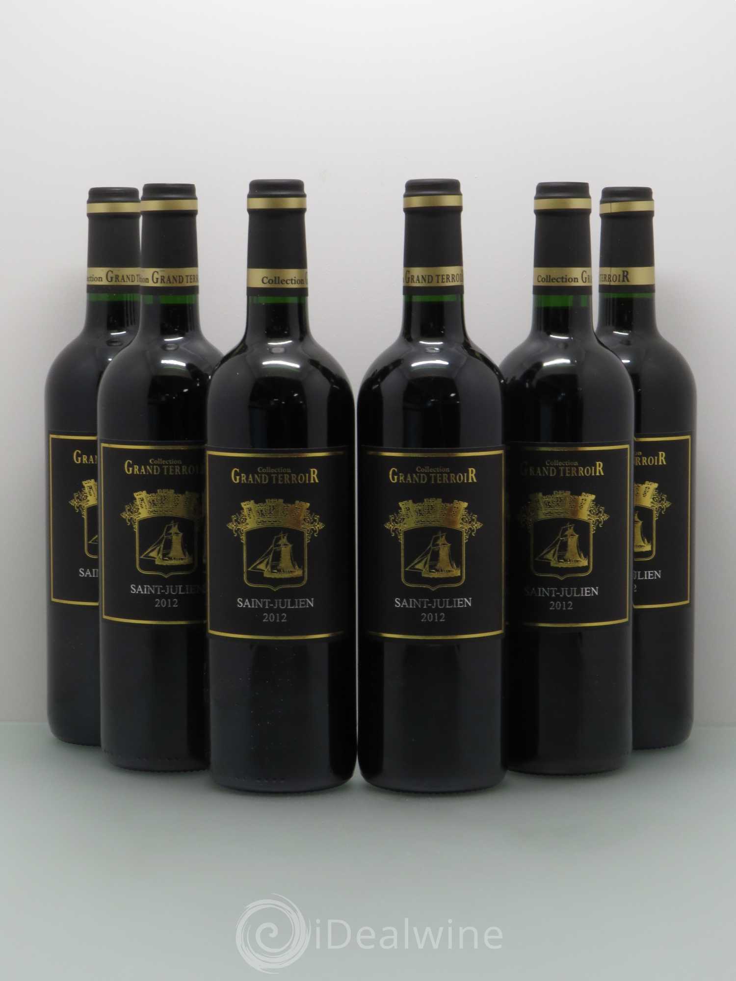 Bordeaux Saint Julien Collection Grand Terroir 2012 - Lot de 6 bouteilles - 0