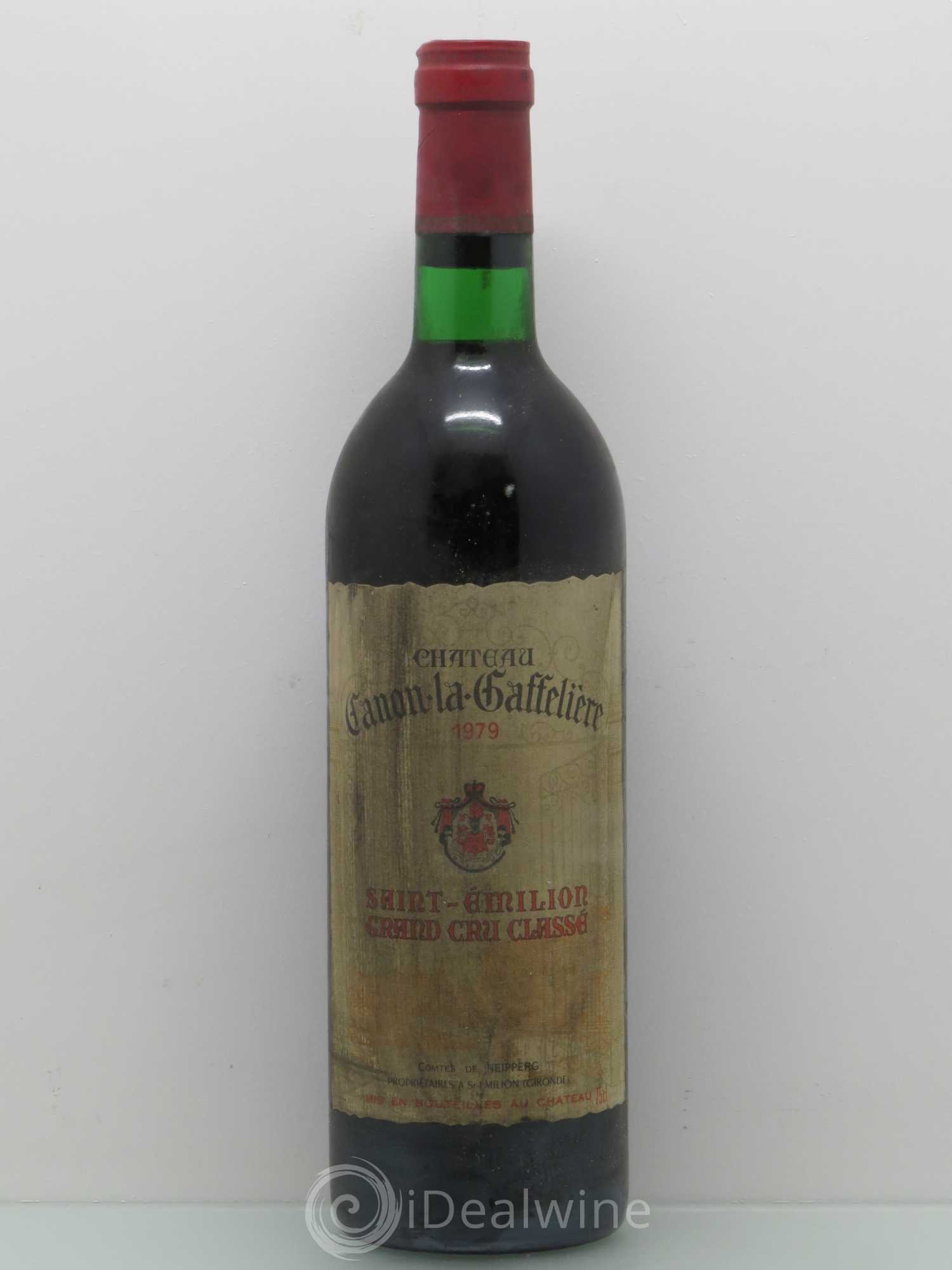 Château Canon la Gaffelière 1er Grand Cru Classé B 1979 - Lot de 1 bouteille - 0