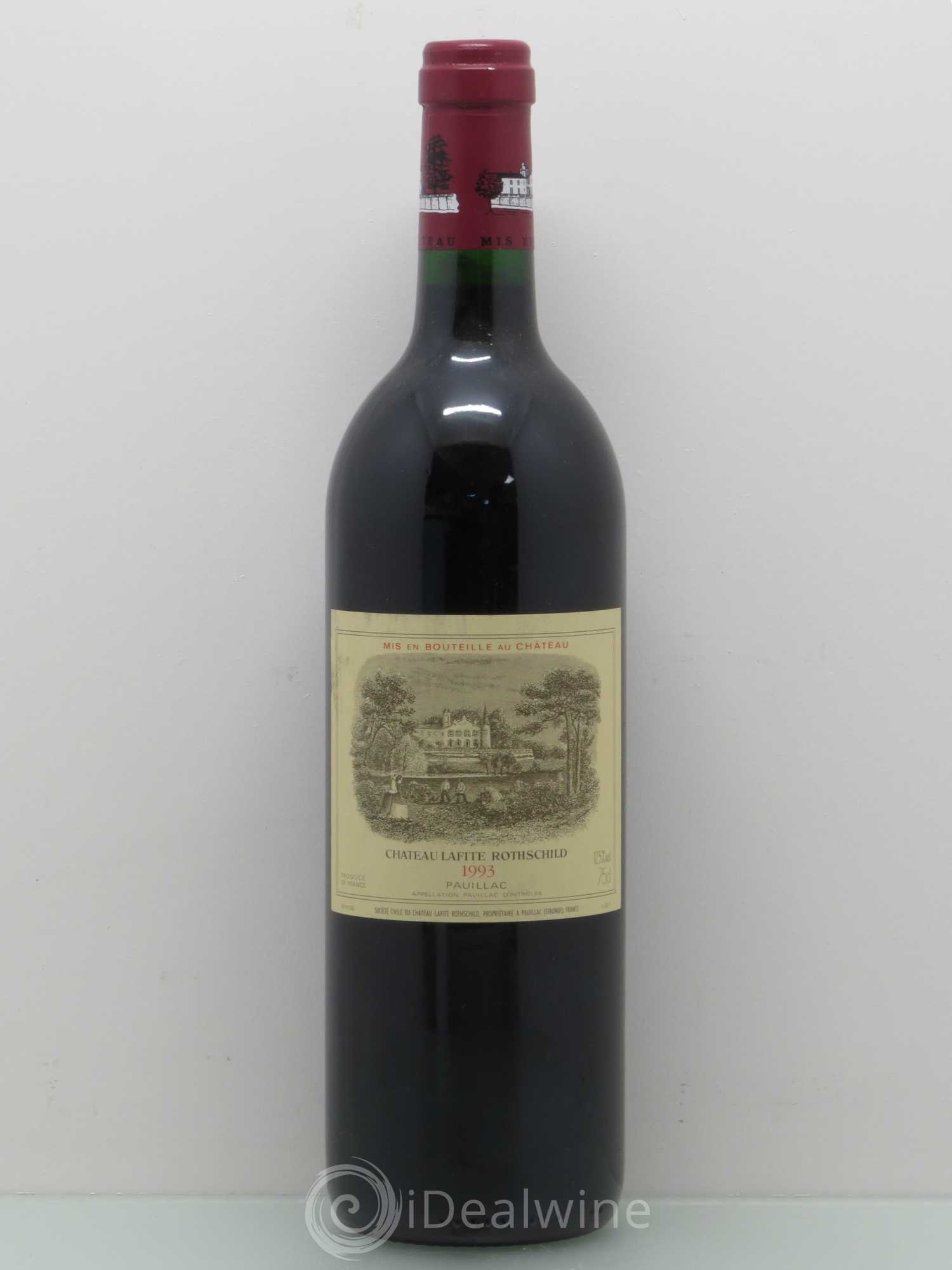 Château Lafite Rothschild 1er Grand Cru Classé 1993 - Lot de 1 bouteille - 0