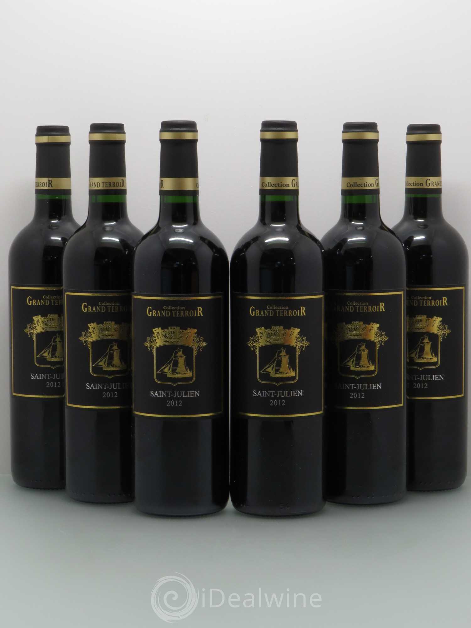 Bordeaux Saint Julien Collection Grand Terroir 2012 - Posten von 6 Flaschen - 0