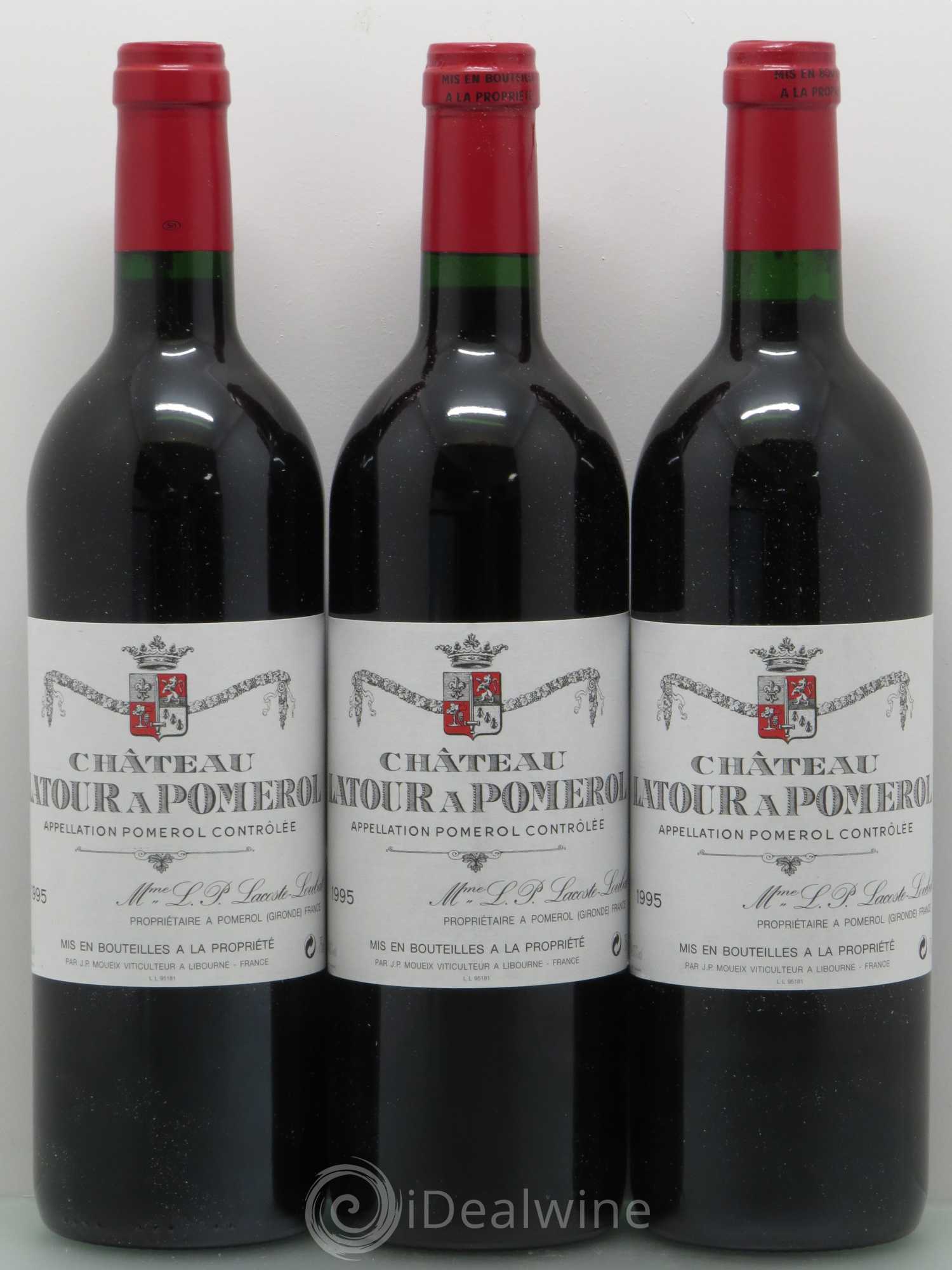 Château Latour à Pomerol 1995 - Lot de 12 bouteilles - 2