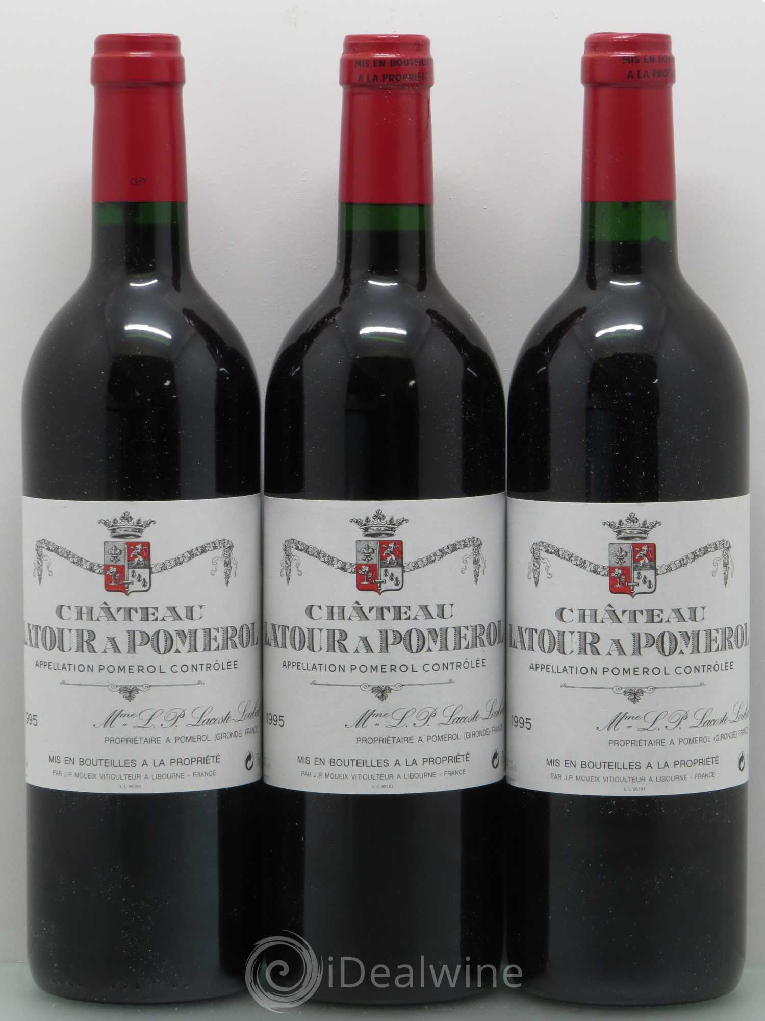 Château Latour à Pomerol 1995 - Lot de 12 bouteilles - 3