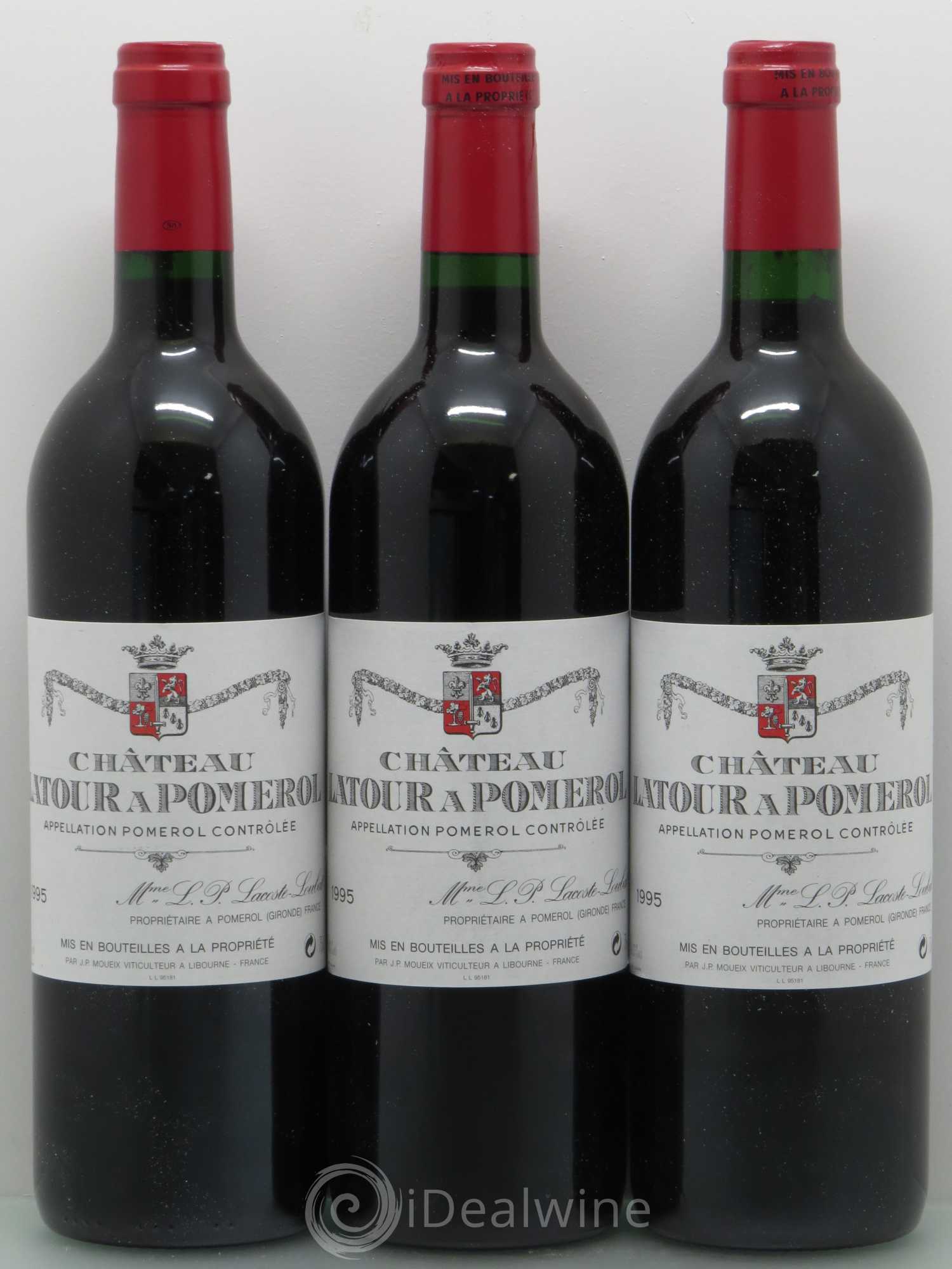 Château Latour à Pomerol 1995 - Lot de 12 bouteilles - 4
