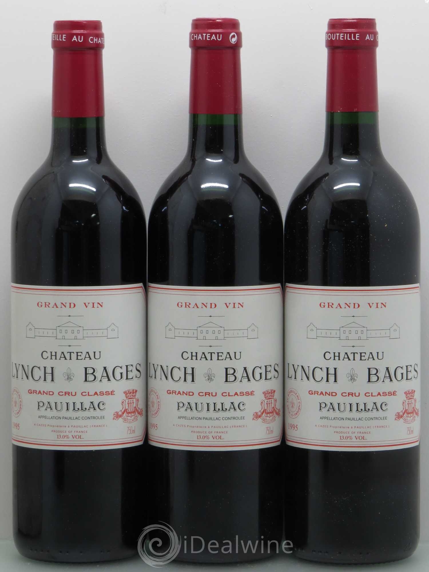 Château Lynch Bages 5ème Grand Cru Classé 1995 - Lot de 12 bouteilles - 4