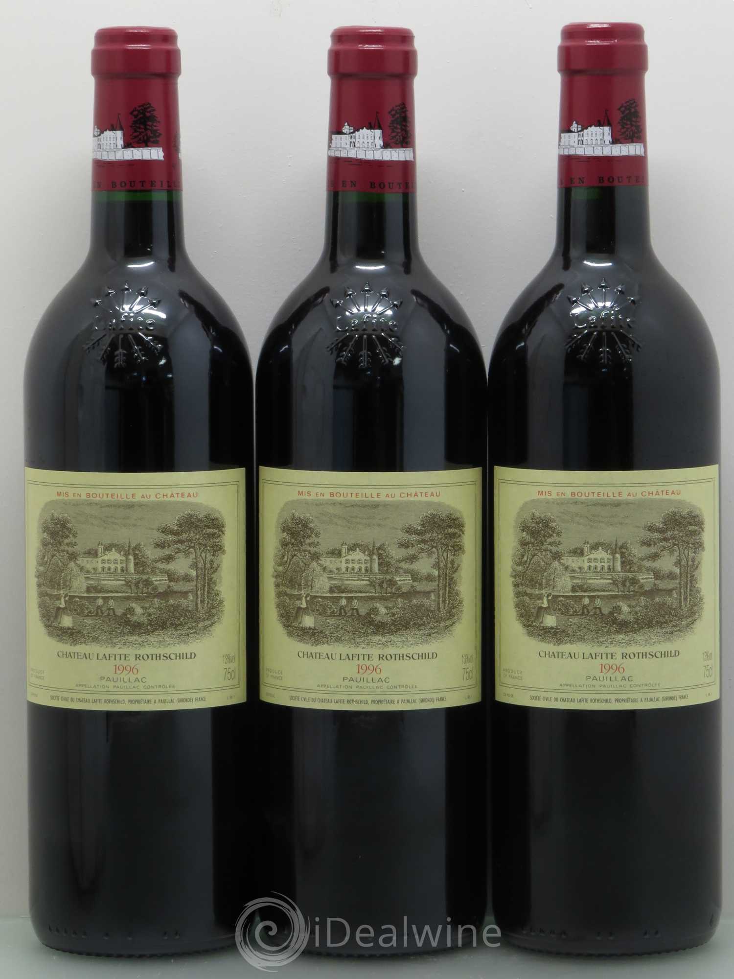 Château Lafite Rothschild 1er Grand Cru Classé 1996 - Lot de 6 bouteilles - 2