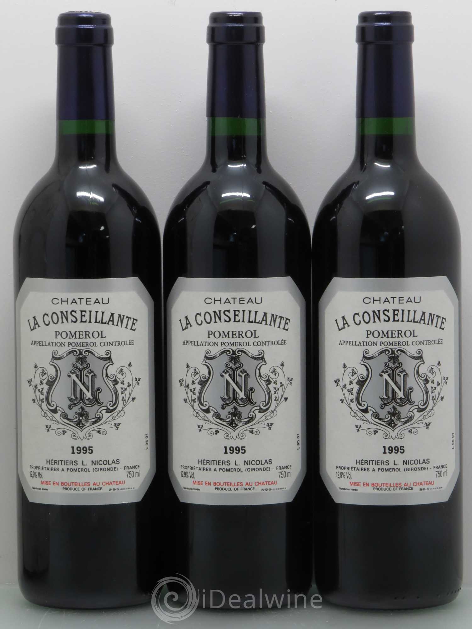 Château la Conseillante 1995 - Lot de 12 bouteilles - 1