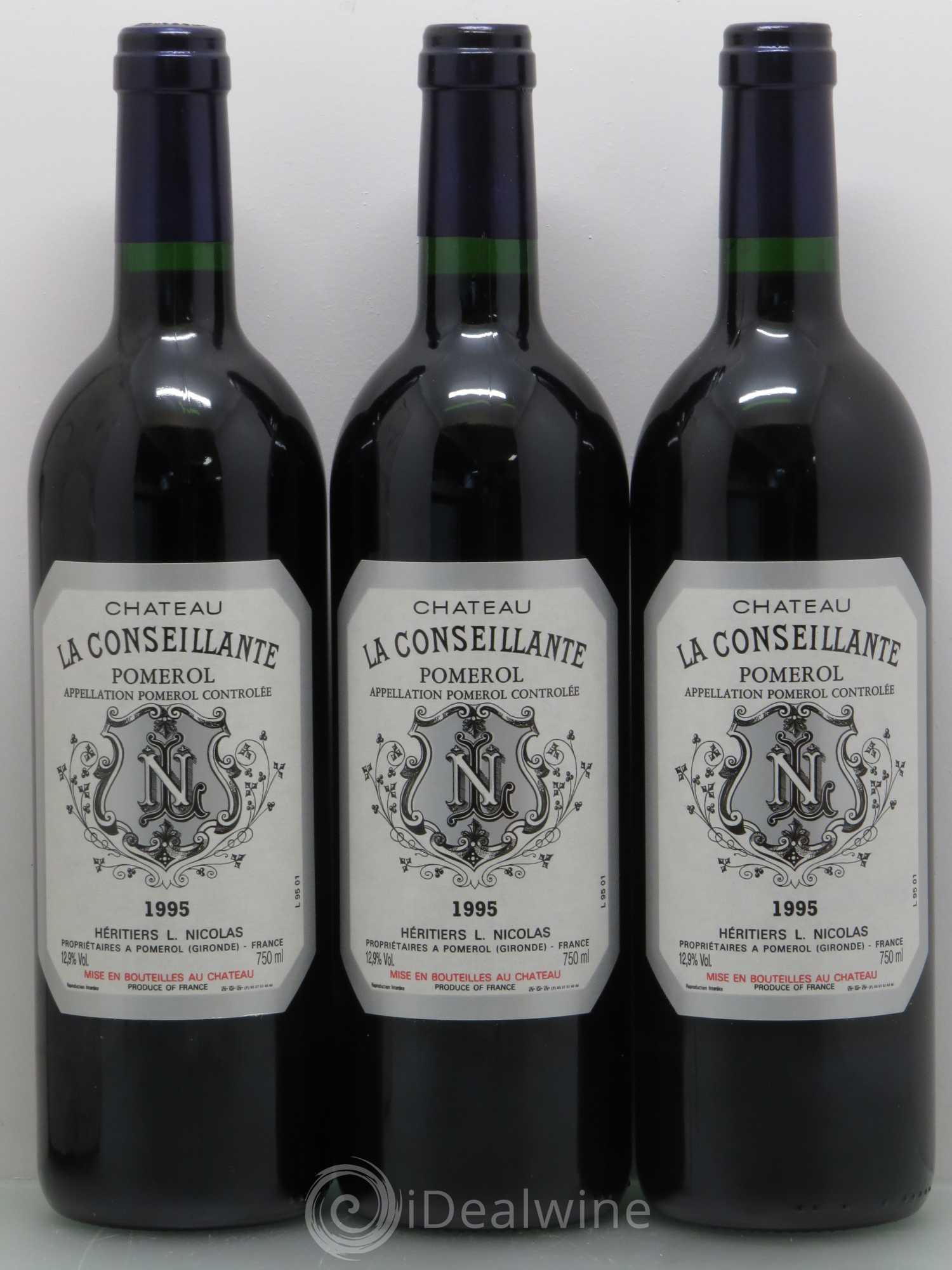 Château la Conseillante 1995 - Lot de 12 bouteilles - 2
