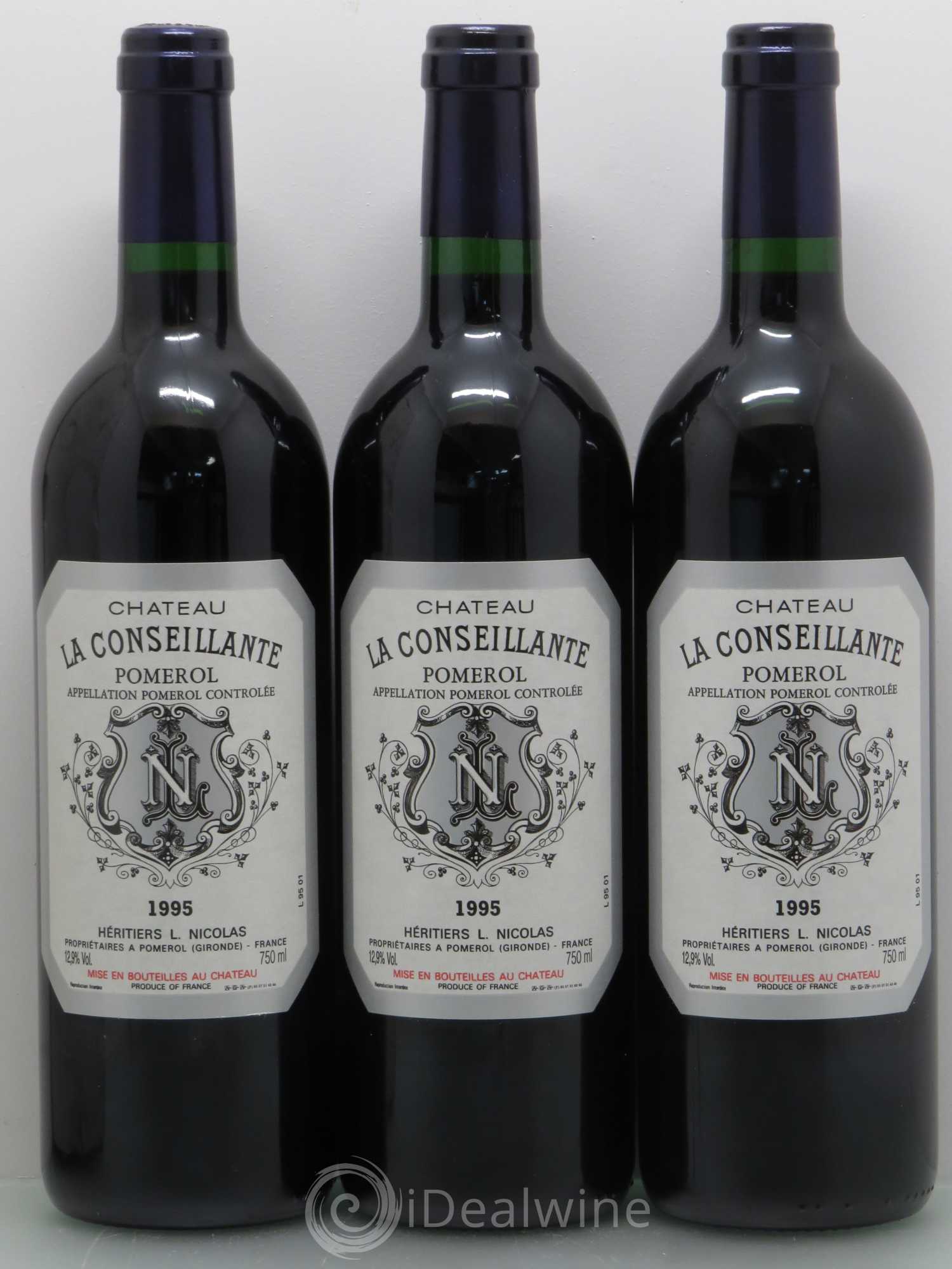 Château la Conseillante 1995 - Lot de 12 bouteilles - 4