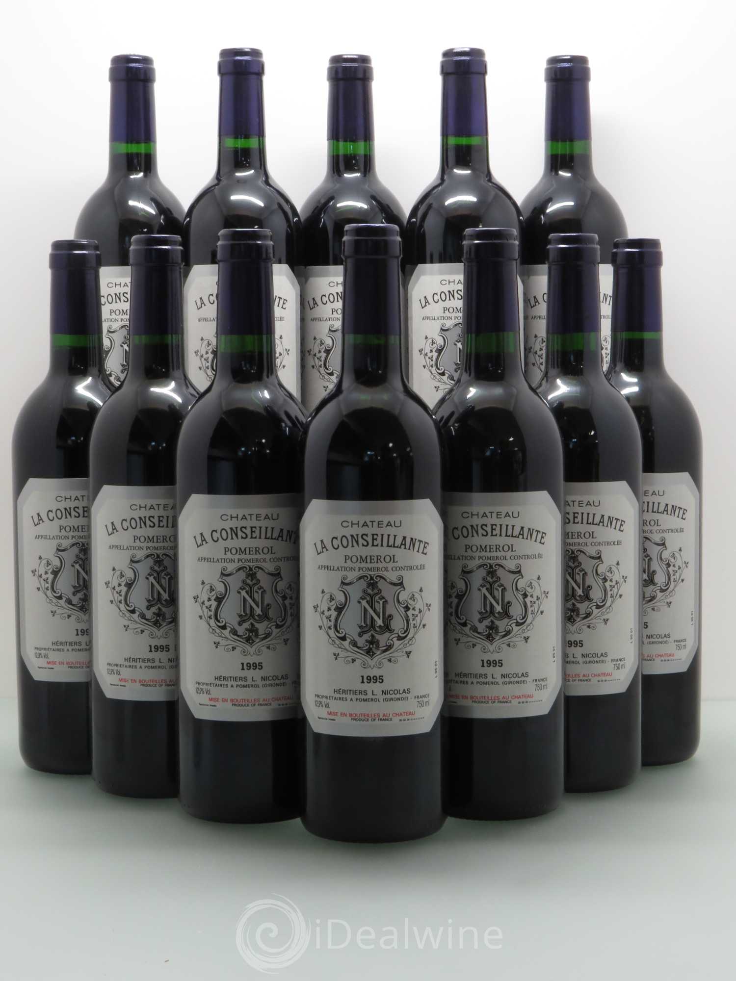Château la Conseillante 1995 - Lot de 12 bouteilles - 0