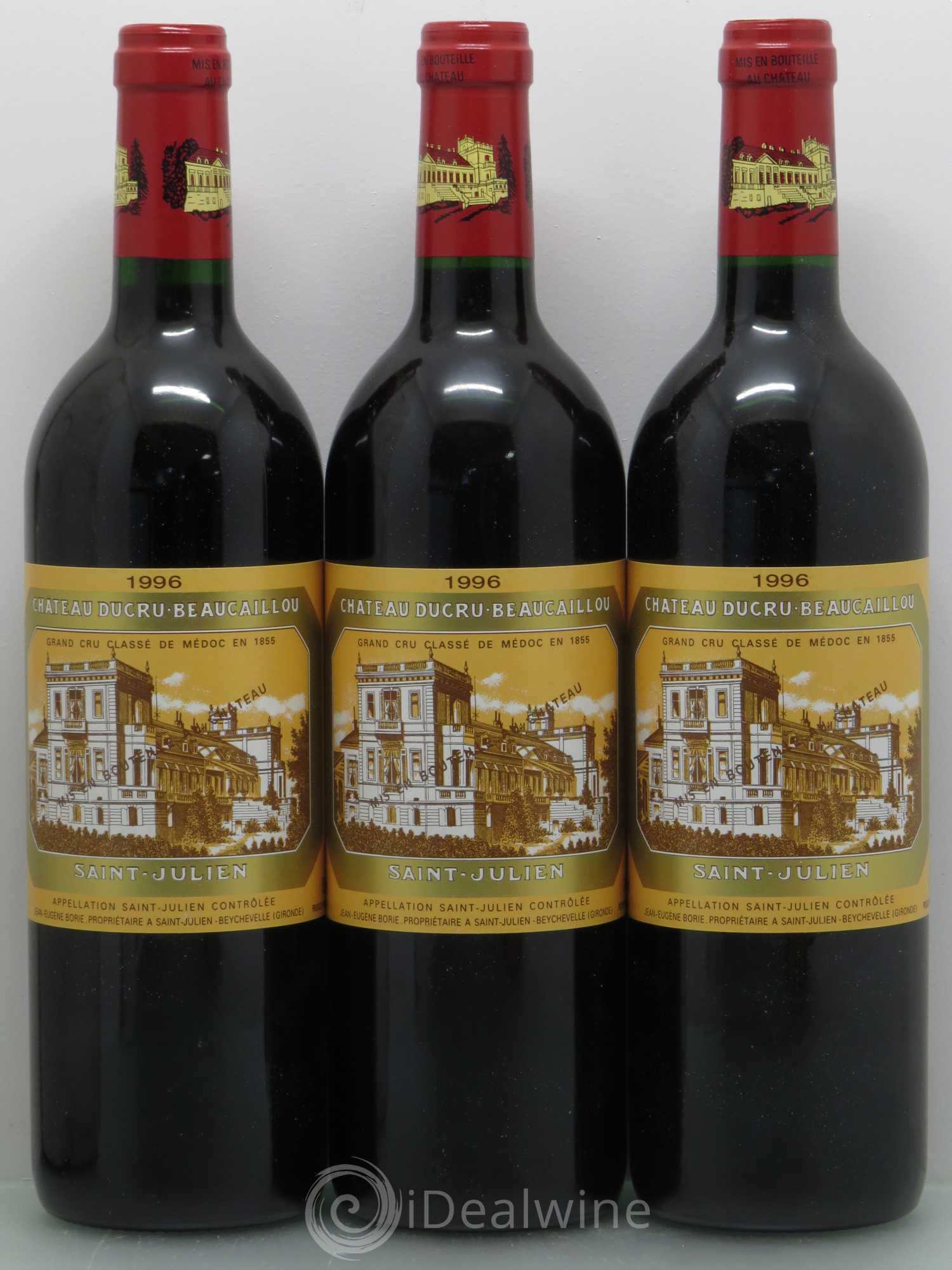 Château Ducru Beaucaillou 2ème Grand Cru Classé 1996 - Lot de 12 bouteilles - 1