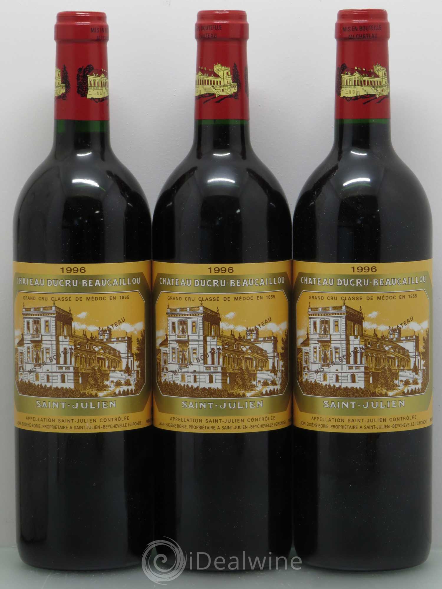 Château Ducru Beaucaillou 2ème Grand Cru Classé 1996 - Lot de 12 bouteilles - 3