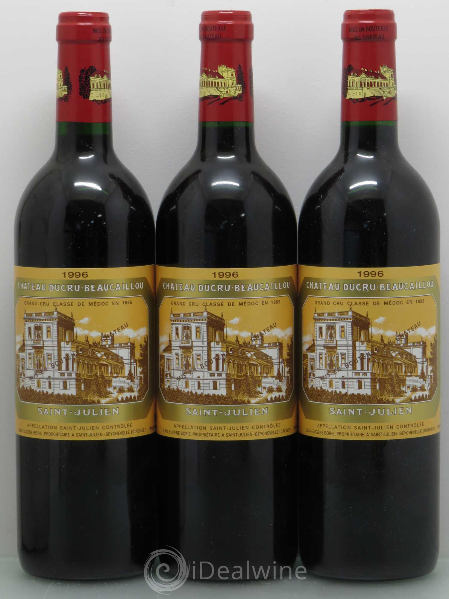Château Ducru Beaucaillou 2ème Grand Cru Classé 1996 - Lot de 12 bouteilles - 4