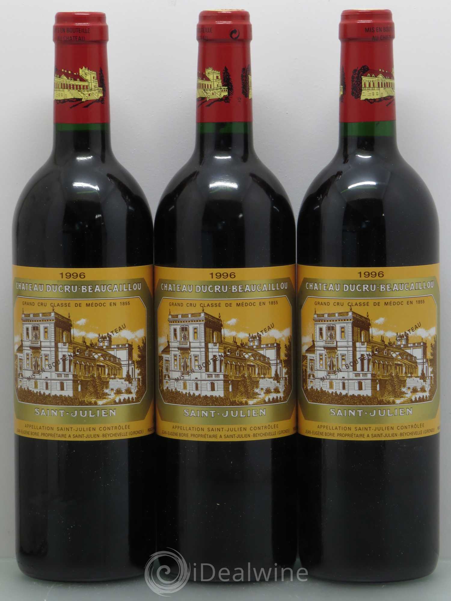 Château Ducru Beaucaillou 2ème Grand Cru Classé 1996 - Lot de 12 bouteilles - 1