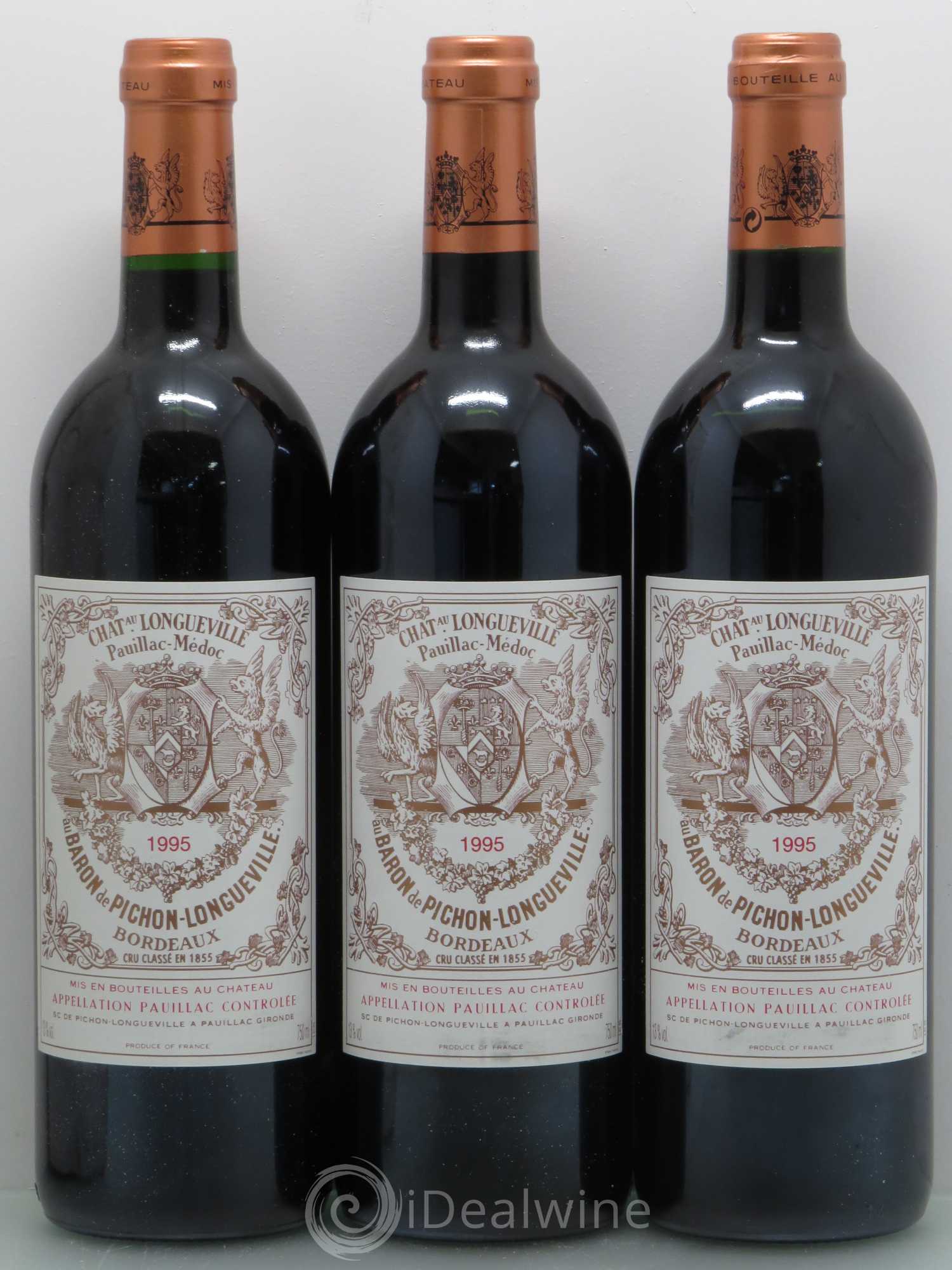 Pichon Longueville Baron 2ème Grand Cru Classé 1995 - Lot de 12 bouteilles - 4