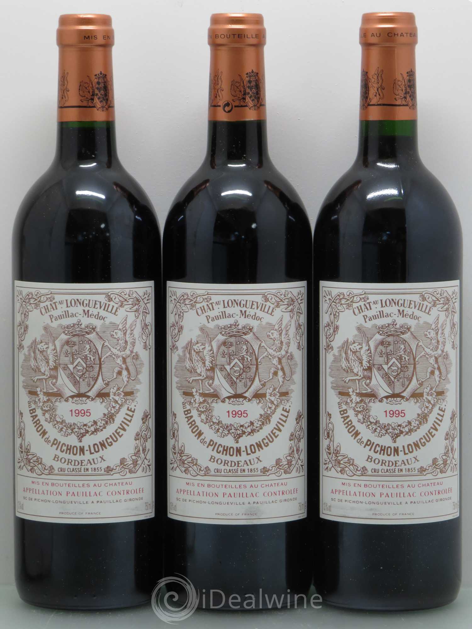 Pichon Longueville Baron 2ème Grand Cru Classé 1995 - Lot de 12 bouteilles - 2