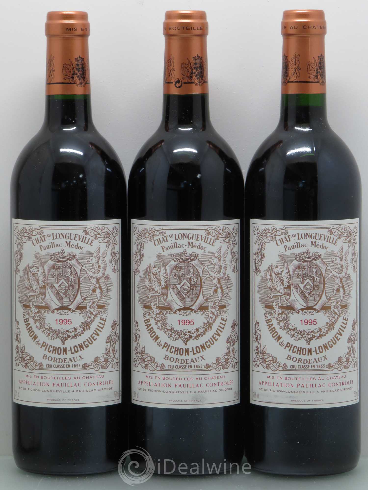 Pichon Longueville Baron 2ème Grand Cru Classé 1995 - Lot de 12 bouteilles - 3
