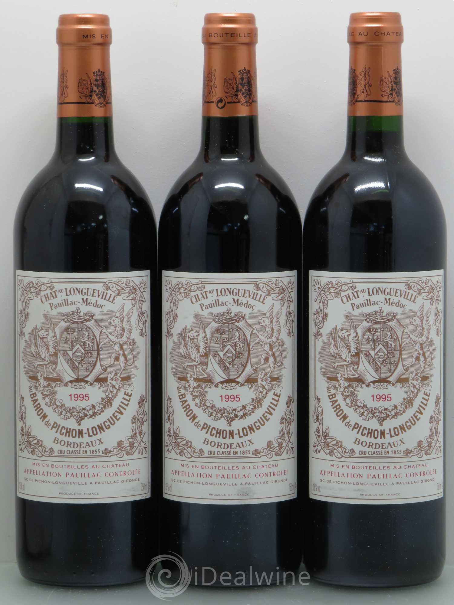 Pichon Longueville Baron 2ème Grand Cru Classé 1995 - Lot de 12 bouteilles - 4