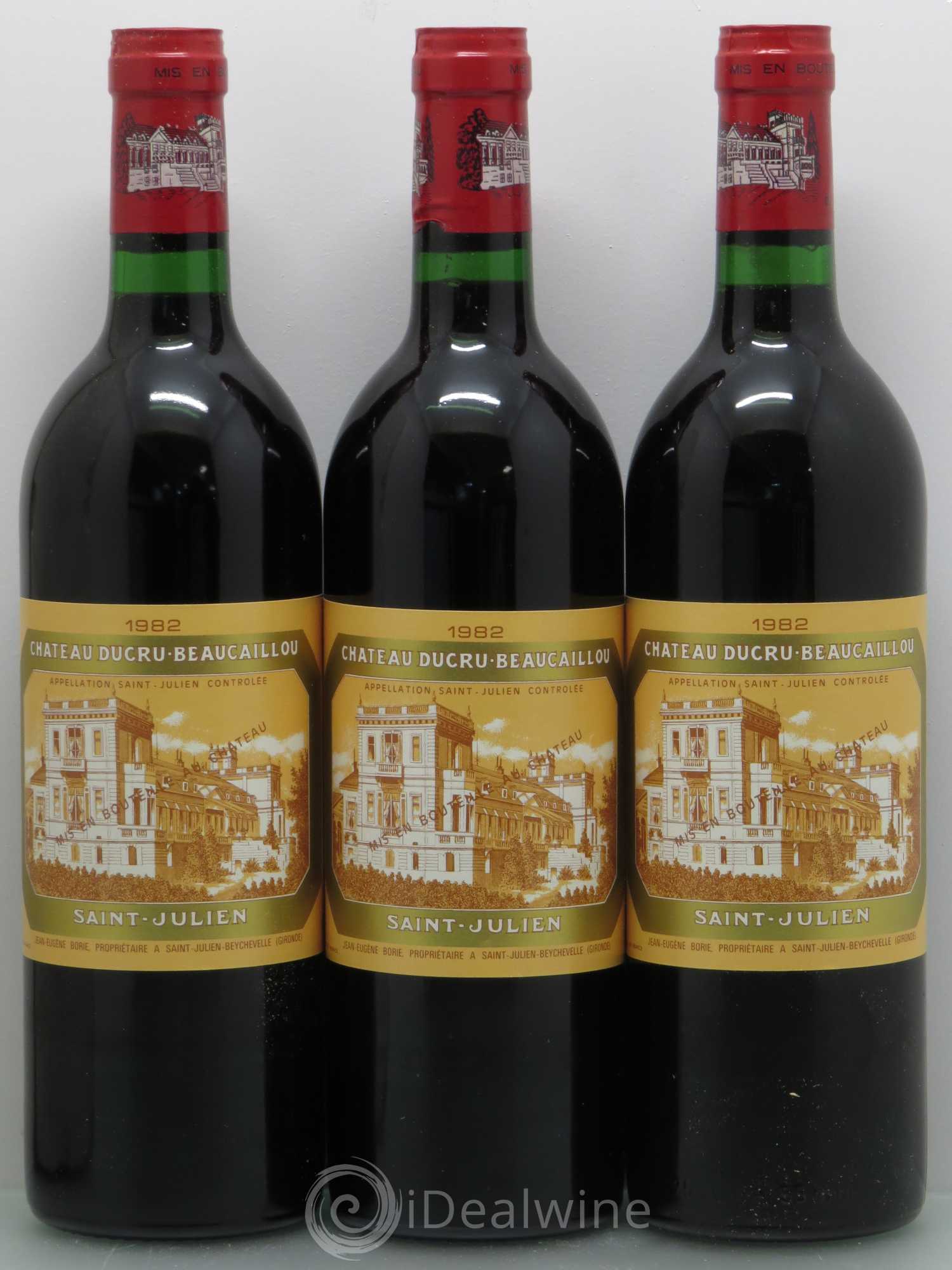 Château Ducru Beaucaillou 2ème Grand Cru Classé 1982 - Lot de 12 bouteilles - 1