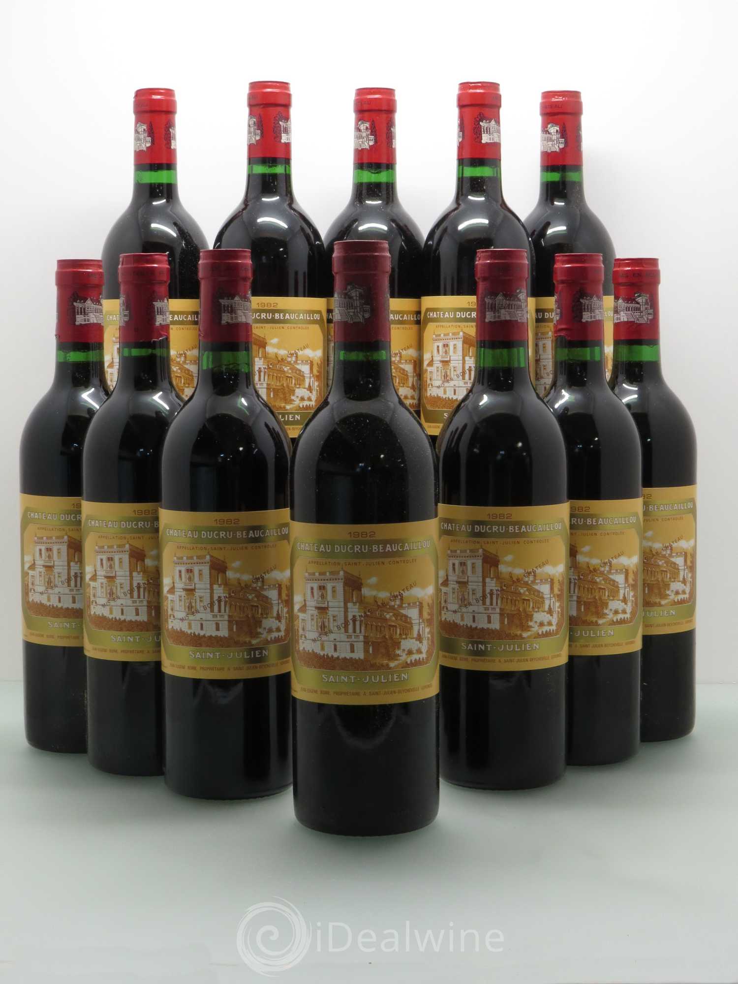 Château Ducru Beaucaillou 2ème Grand Cru Classé 1982 - Lot de 12 bouteilles - 0
